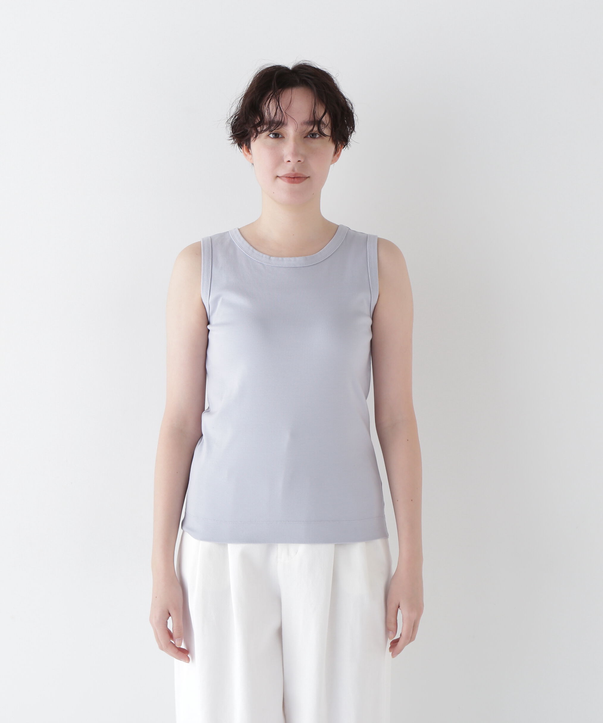  「オーガニックコットンタンクトップ」|Tシャツ・カットソー|