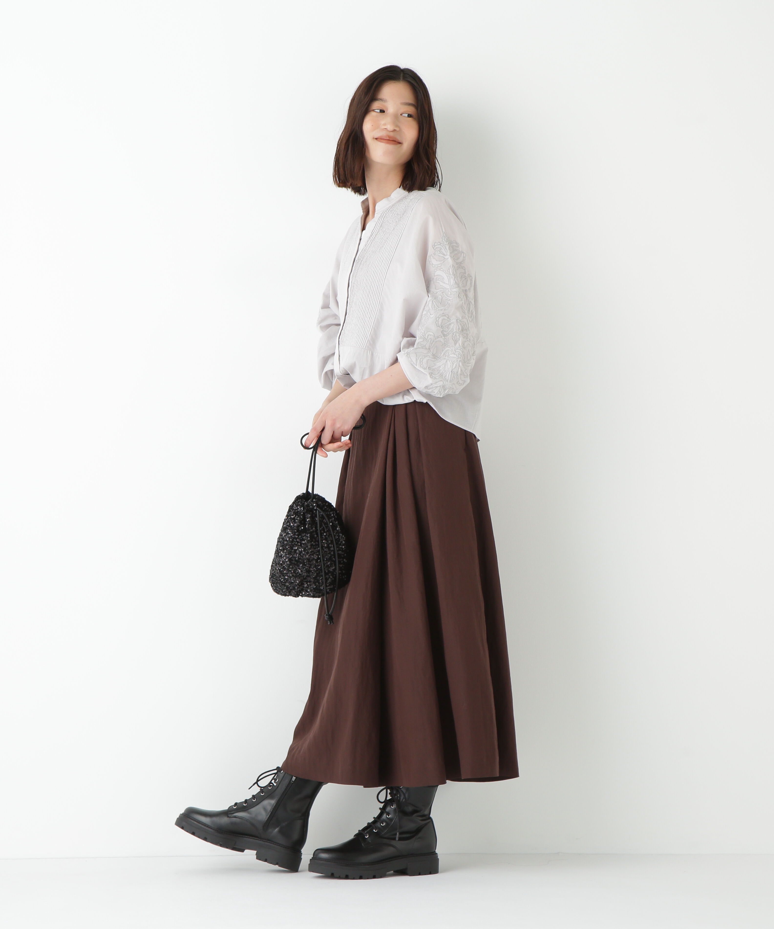  「◆ランダムタックスカート」|スカート|