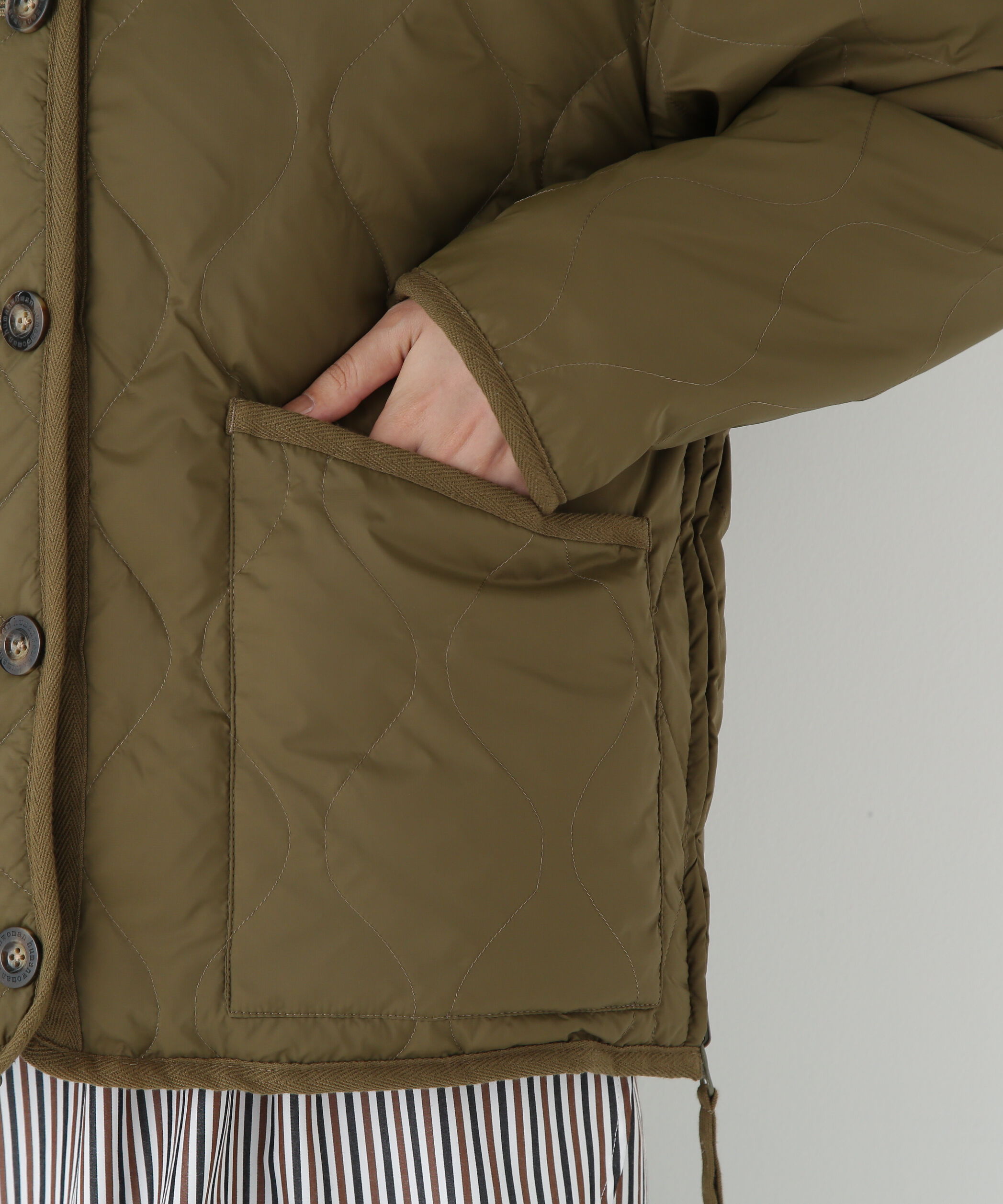  「◆リバーシブルボアダウンブルゾン」|ブルゾン・スタジャン|