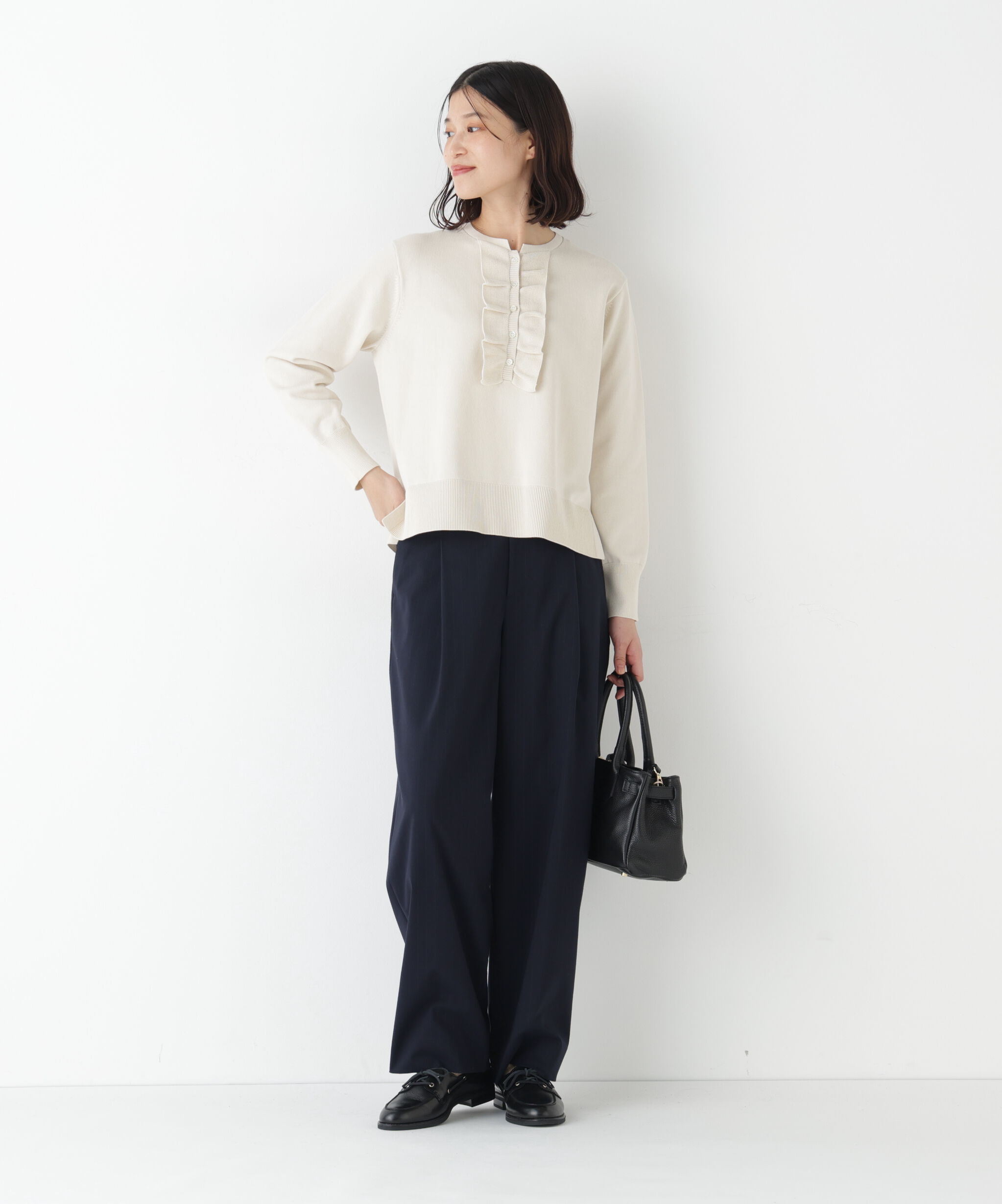  「◆ＴＲチェックタックワイドテーパードパンツ」|その他|