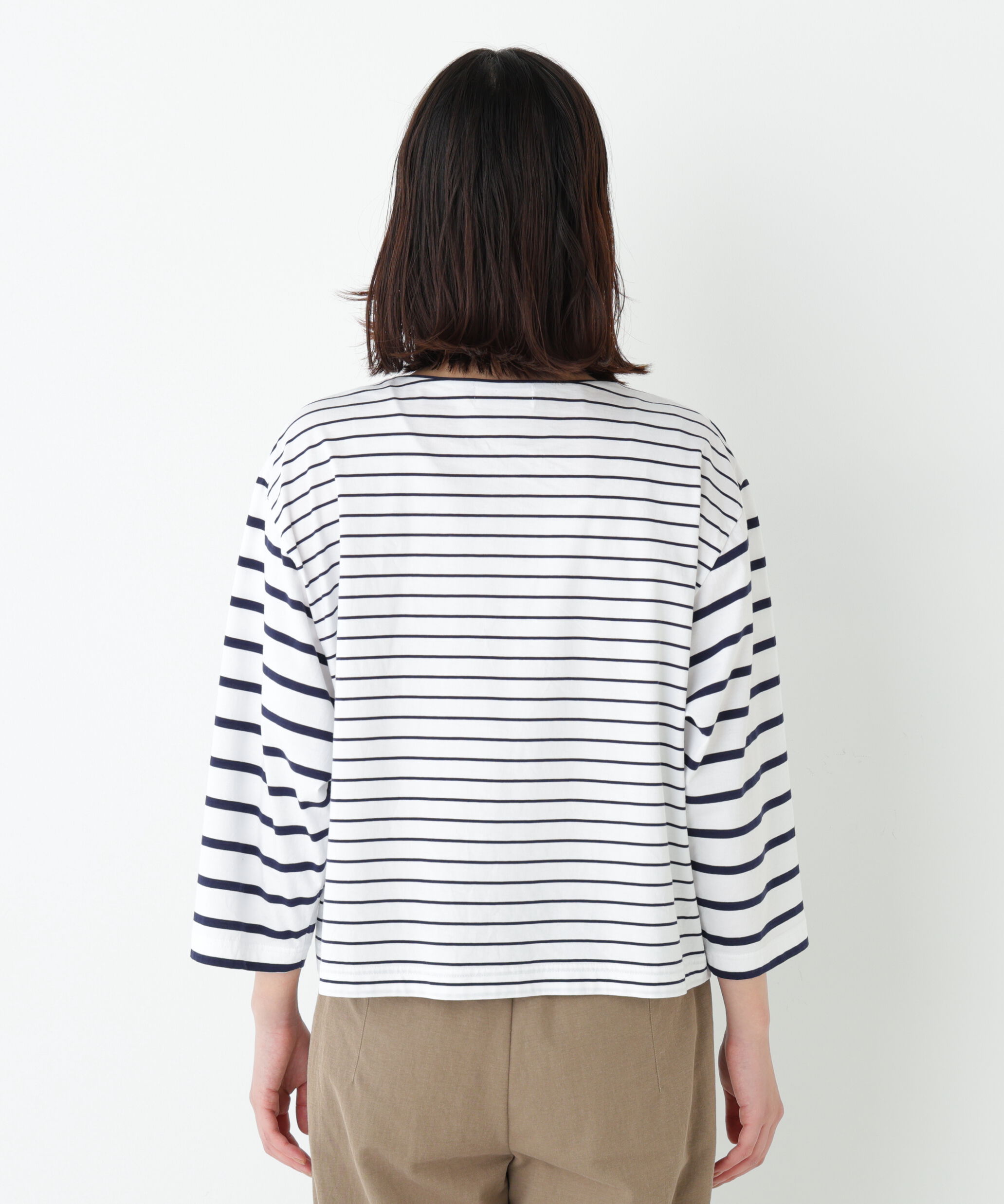  「◆ハイゲージボーダーカットソー」|Tシャツ・カットソー|