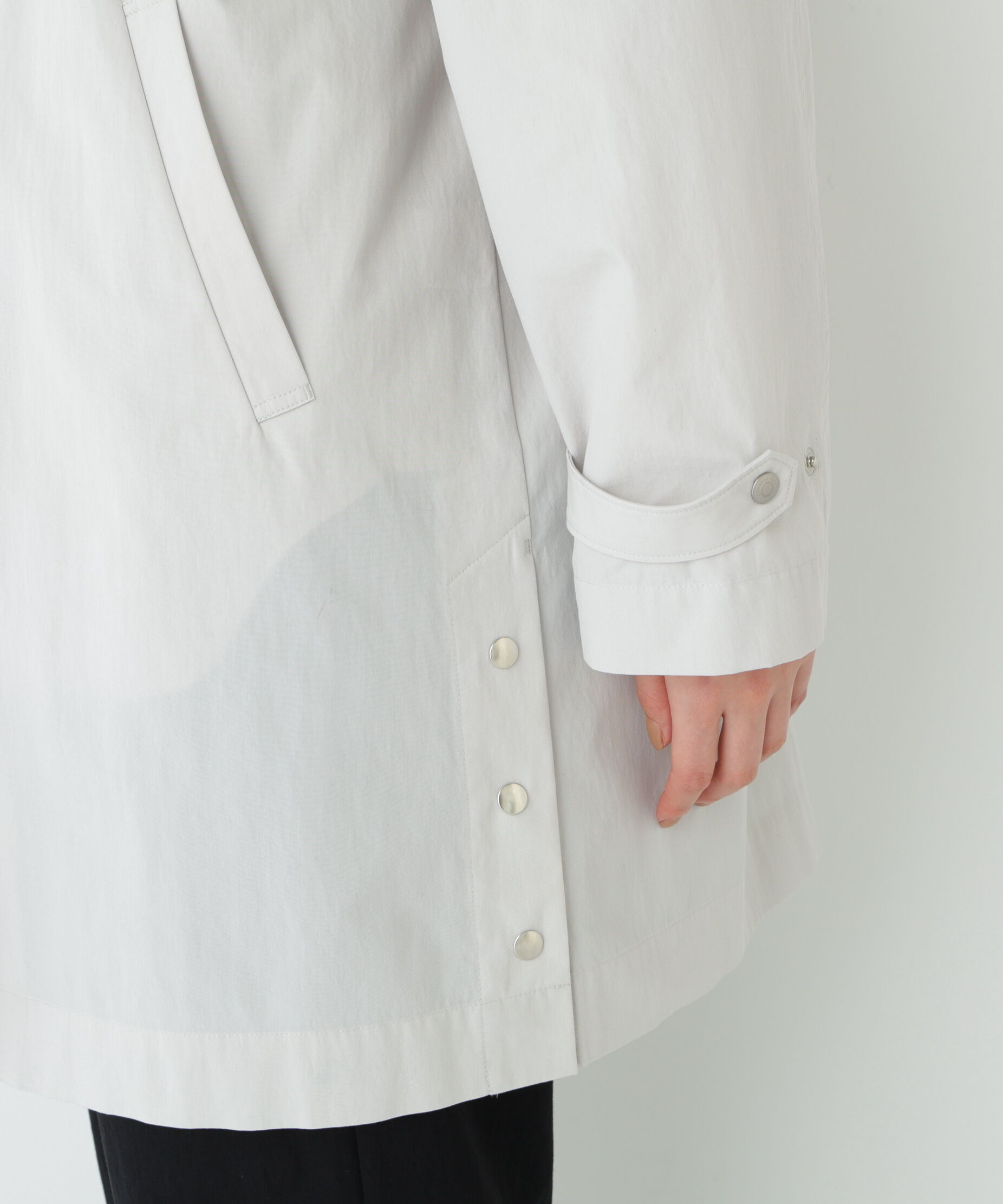  「◆《ウォッシャブル》綿ナイロンダンプスタンドカラーコート」|その他|