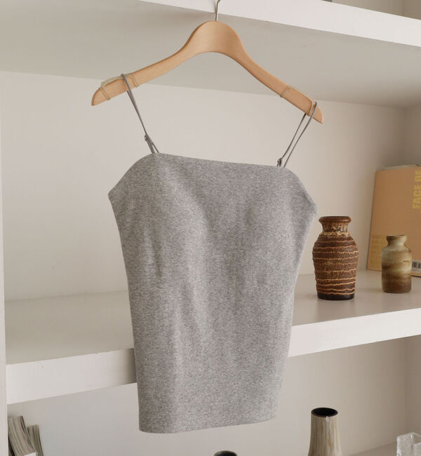 archives「ベーシックテレコキャミソール」|キャミソール|GRAY