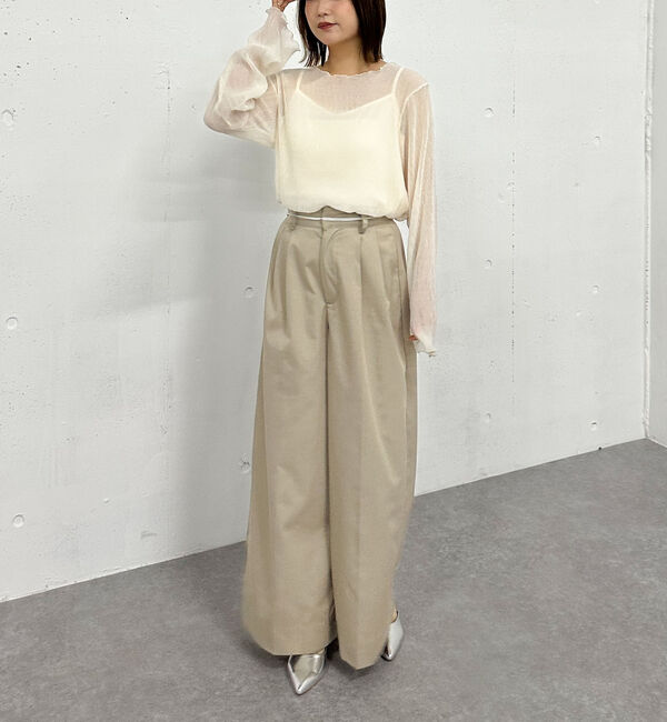 archives「シアー楊柳ＴＯＰＳ／」|カーディガン|