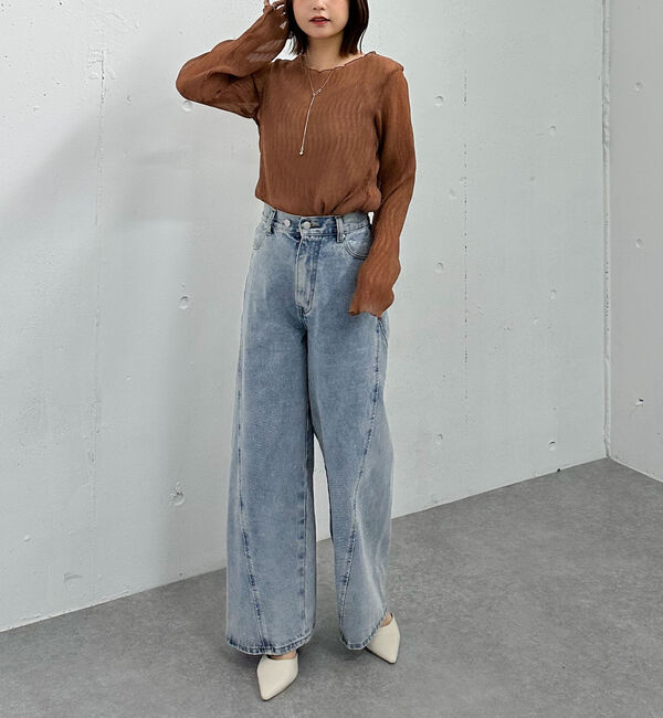 archives「シアー楊柳ＴＯＰＳ／」|カーディガン|