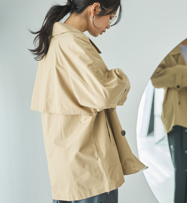 Doux archives「ミドルトレンチコート」|トレンチコート|