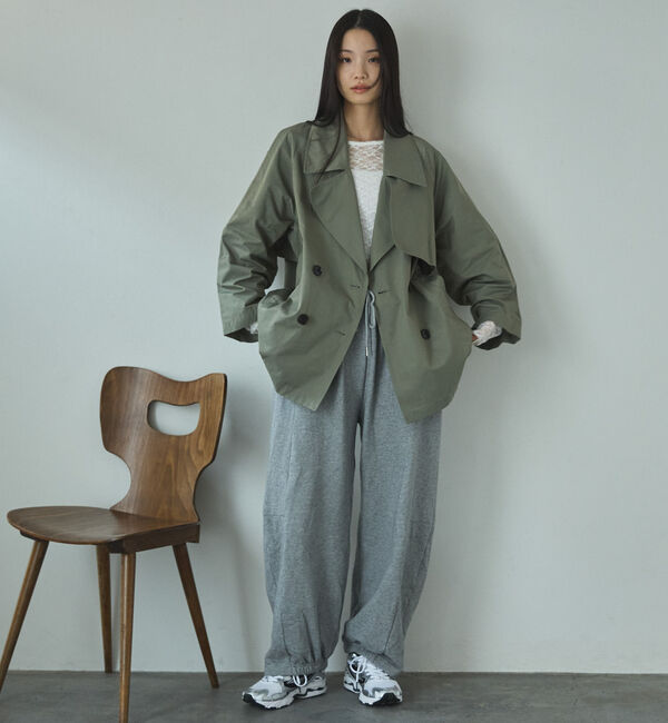 Doux archives「ミドルトレンチコート」|トレンチコート|