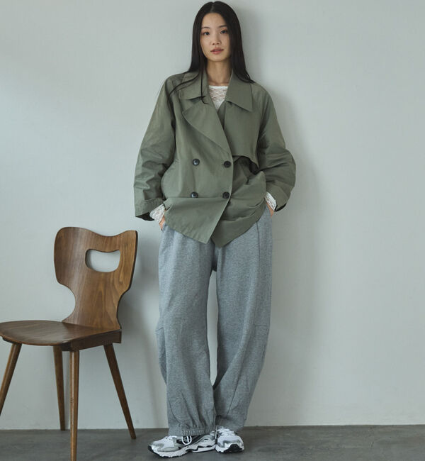 Doux archives「ミドルトレンチコート」|トレンチコート|