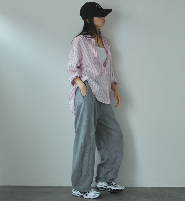 Doux archives「シアー２ＷＡＹシャツ（ストライプ／チェック）」|シャツ・ブラウス|