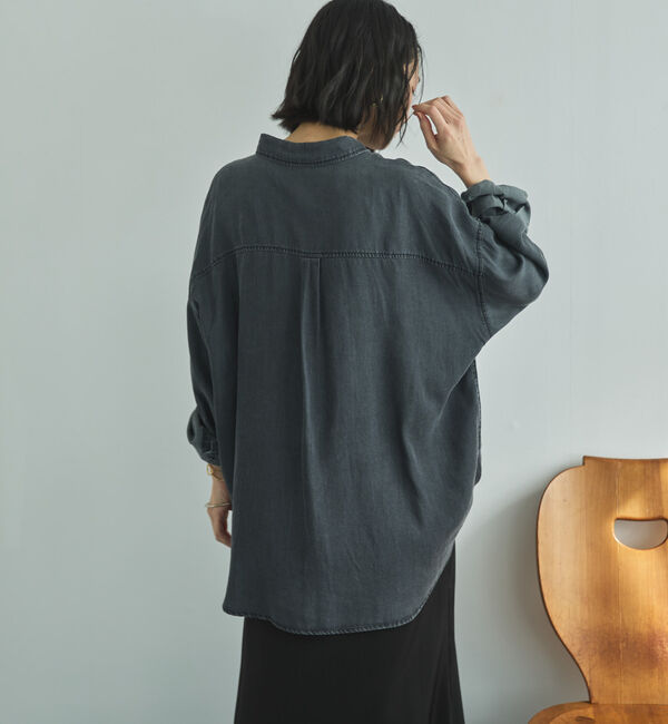Doux archives「ソフトデニム２ＷＡＹシャツ／」|シャツ・ブラウス|