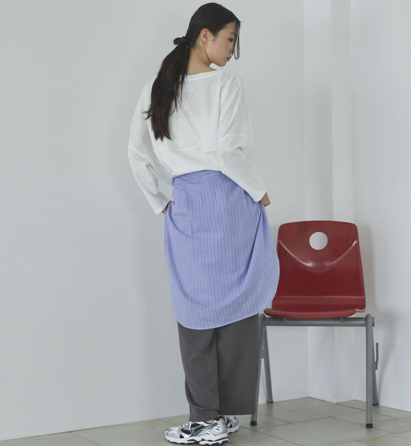 Doux archives「ＵＶ加工・吸水速乾ドルマン長袖プルオーバー」|Tシャツ・カットソー|