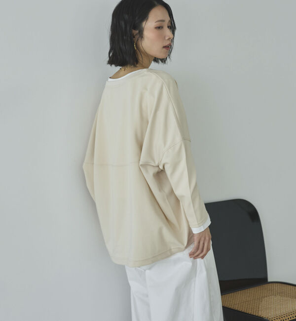 Doux archives「ＵＶ加工・吸水速乾ドルマン長袖プルオーバー」|Tシャツ・カットソー|