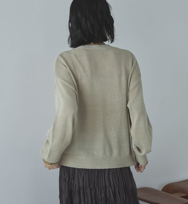 Doux archives「ペーパーヤーンカシュクールカーディガン」|カーディガン|