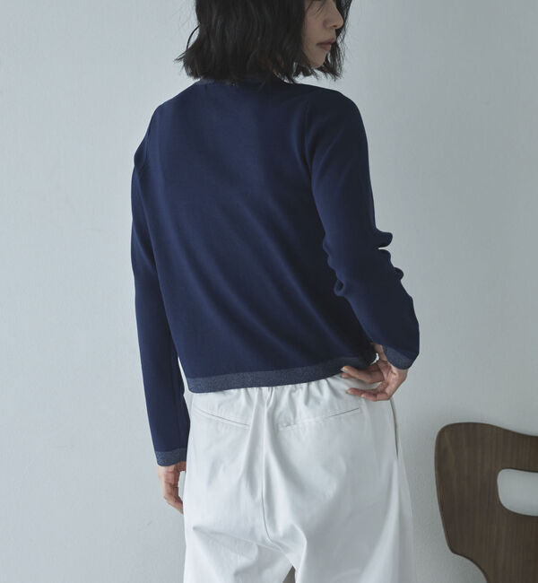 Doux archives「ラメ配色ニットカーディガン」|カーディガン|