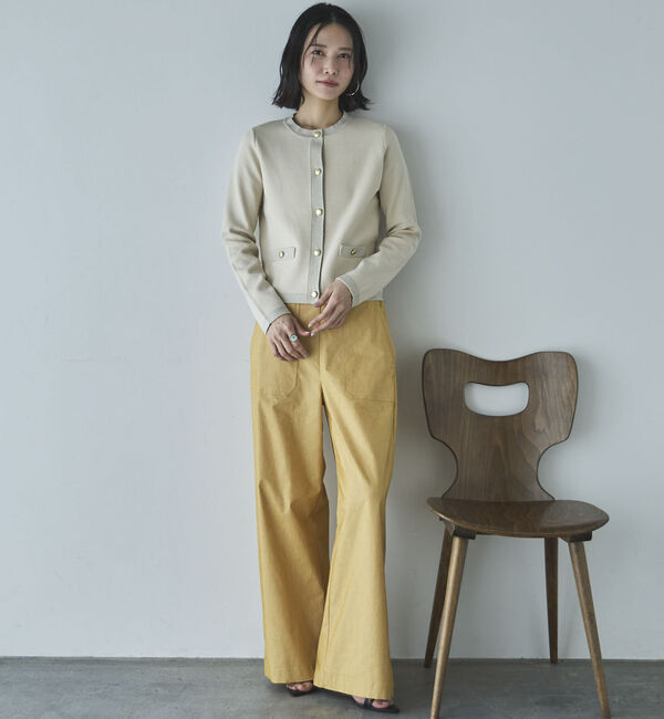 Doux archives「ラメ配色ニットカーディガン」|カーディガン|