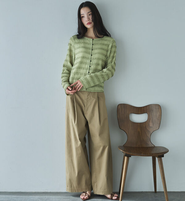 Doux archives「２ＷＡＹフリルカットソーカーディガン」|Tシャツ・カットソー|