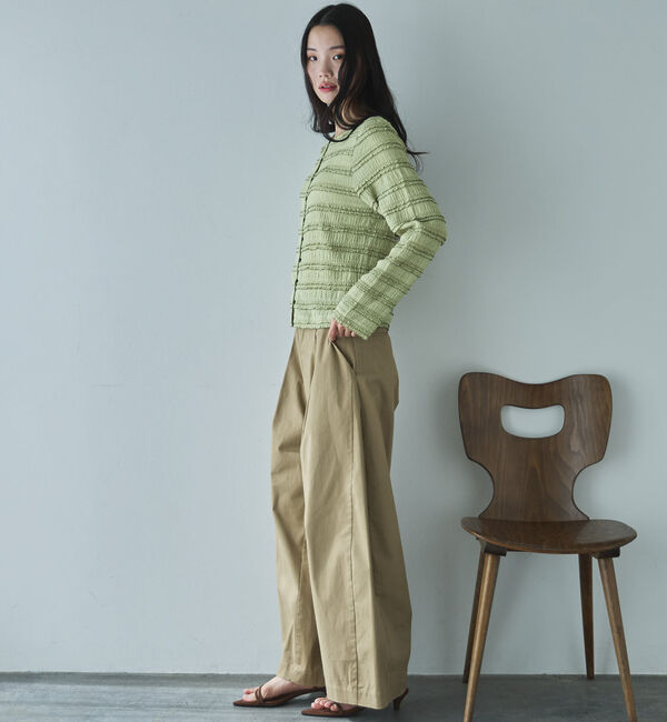 Doux archives「２ＷＡＹフリルカットソーカーディガン」|Tシャツ・カットソー|