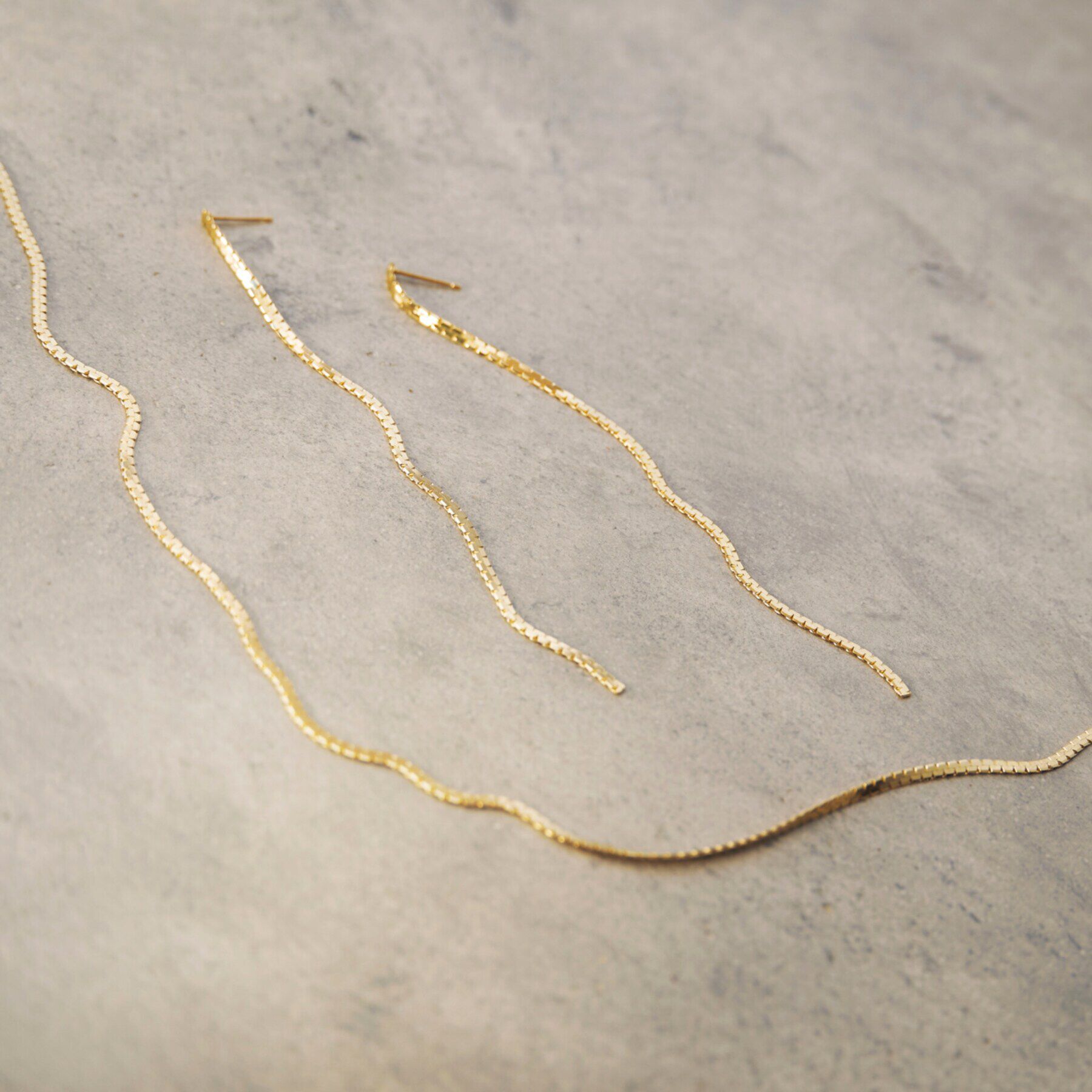 COCOSHNIK「K10スーパーベネフラット ネックレス」|ネックレス|