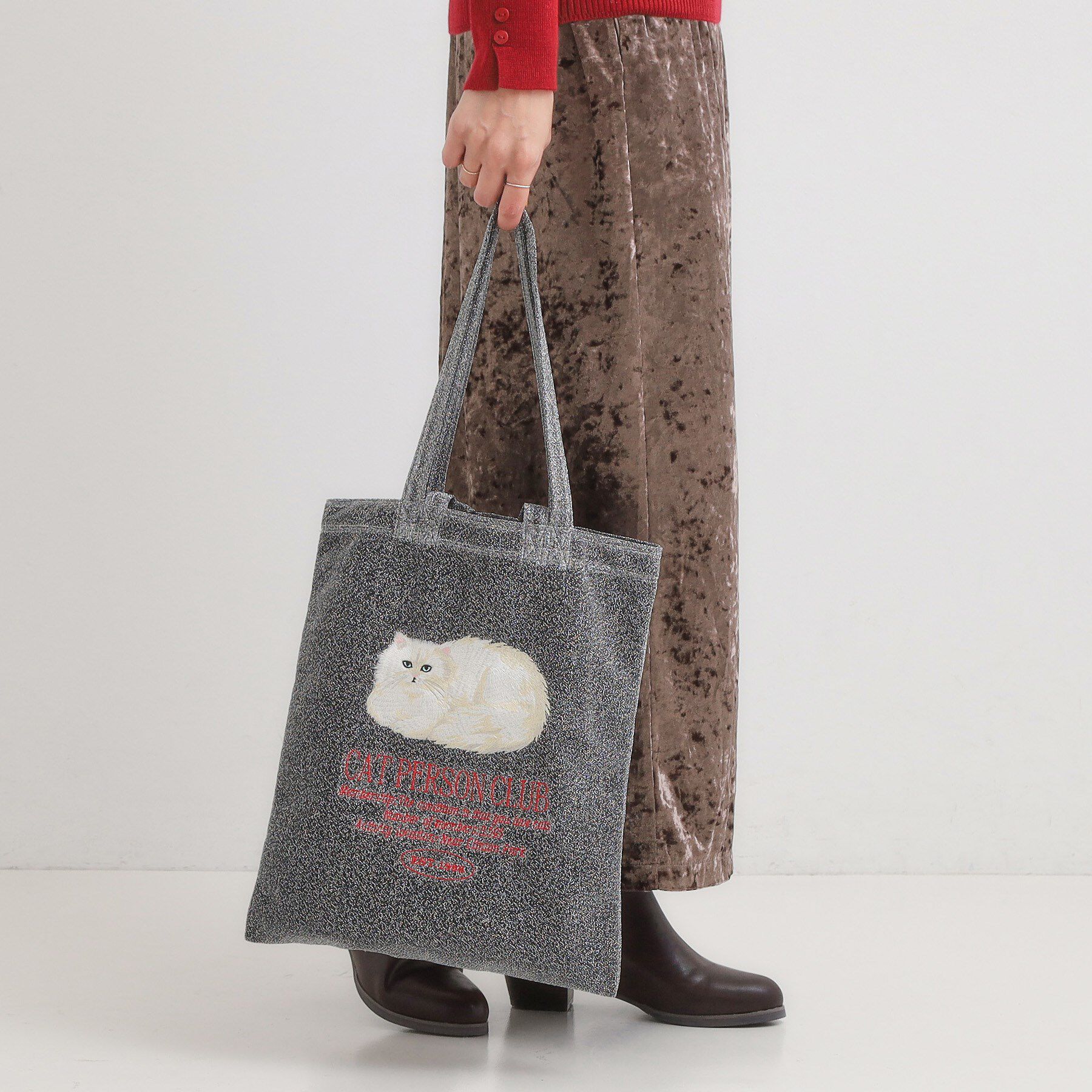 SHOO･LA･RUE「アニマルラメトートバッグ」|トートバッグ|