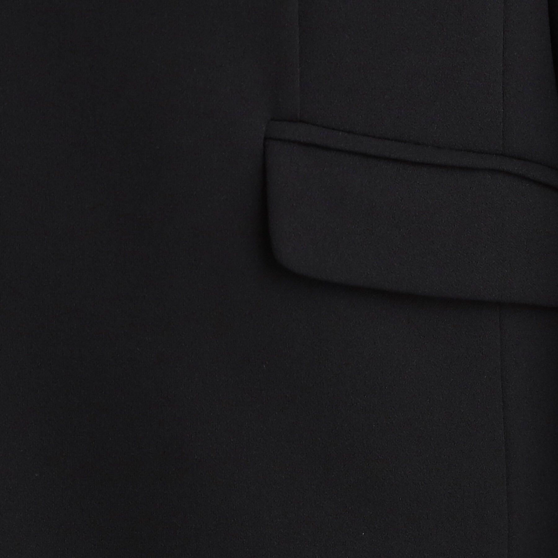 SHOO･LA･RUE「【洗濯機可/セットアップ可/S-3L】きちんと楽に。カットジョーゼットノーカラージャケット」|ノーカラージャケット|