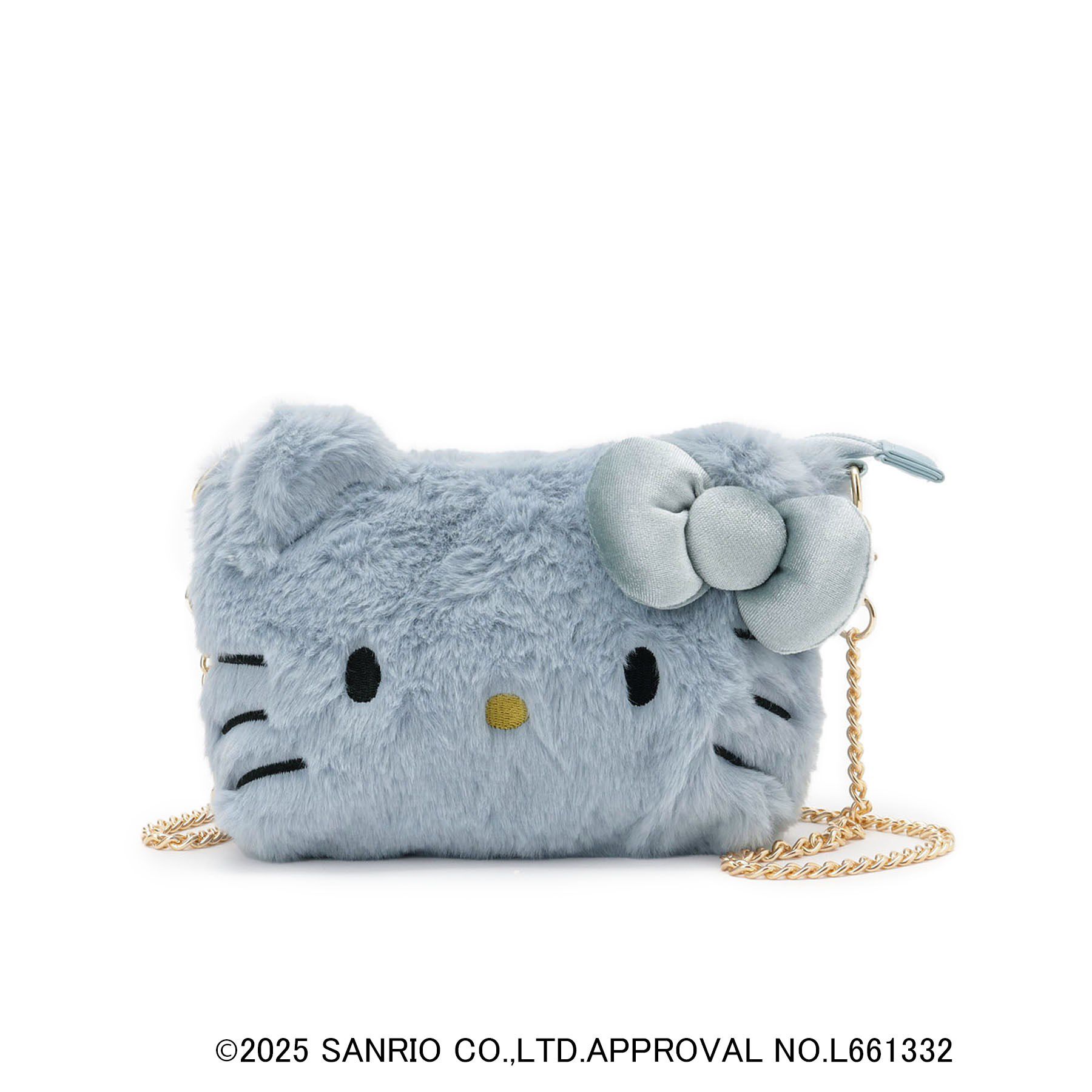 SHOO･LA･RUE「【ハローキティ】2WAYフェイクファーポシェット」|ショルダー・メッセンジャー|ブルー(091)