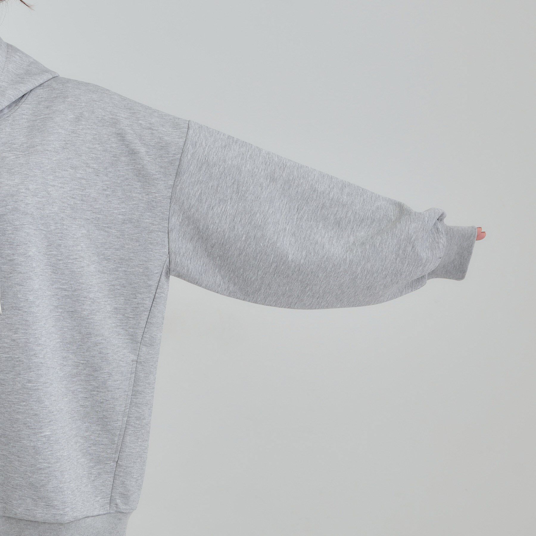 SHOO･LA･RUE「【セットアップ可/なめらかタッチ】ダブルジップでおしゃれ見え オーバーサイズゆるパーカ」|パーカー|