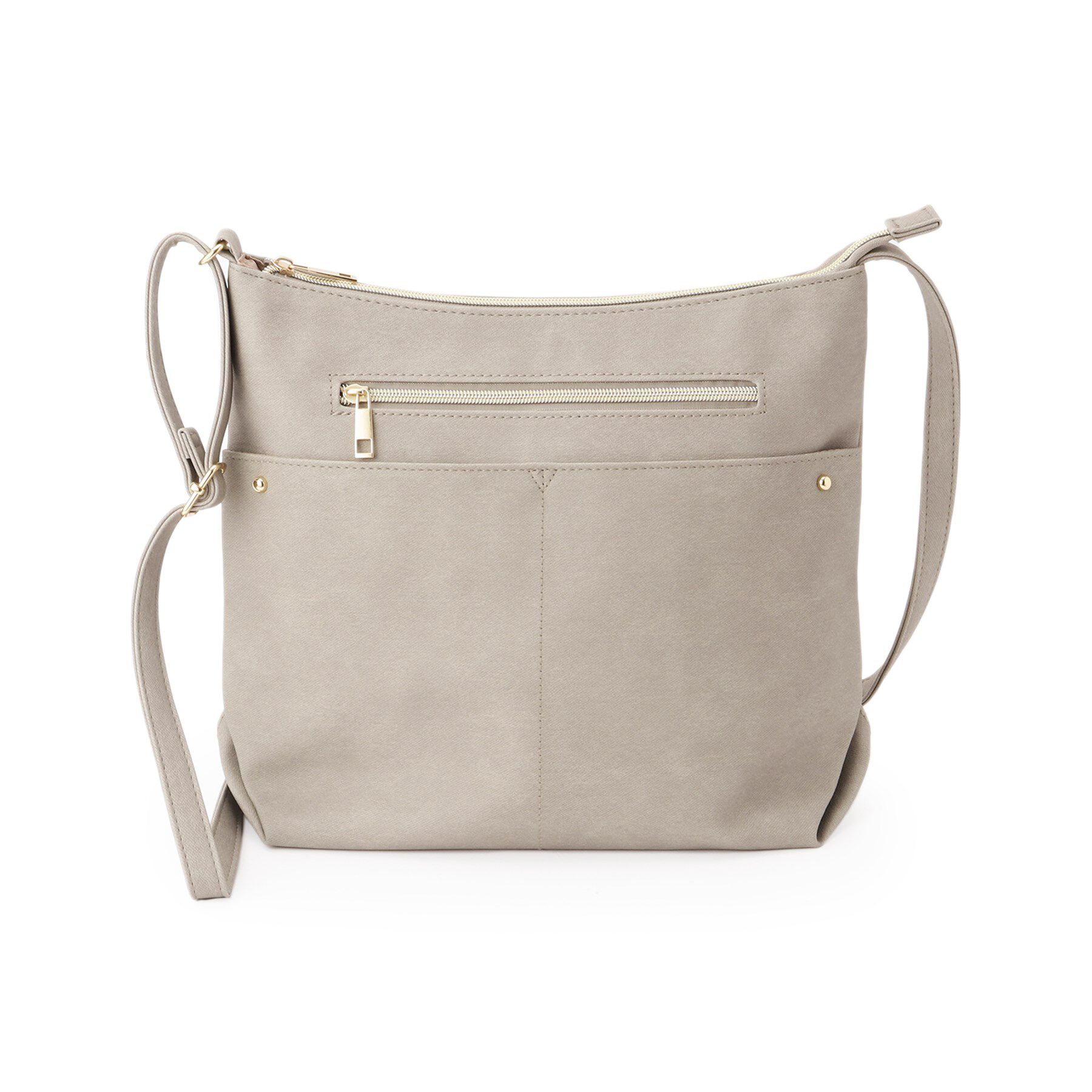 SHOO･LA･RUE「【選べる6色】フロントWポケットショルダーバッグ」|ショルダー・メッセンジャー|