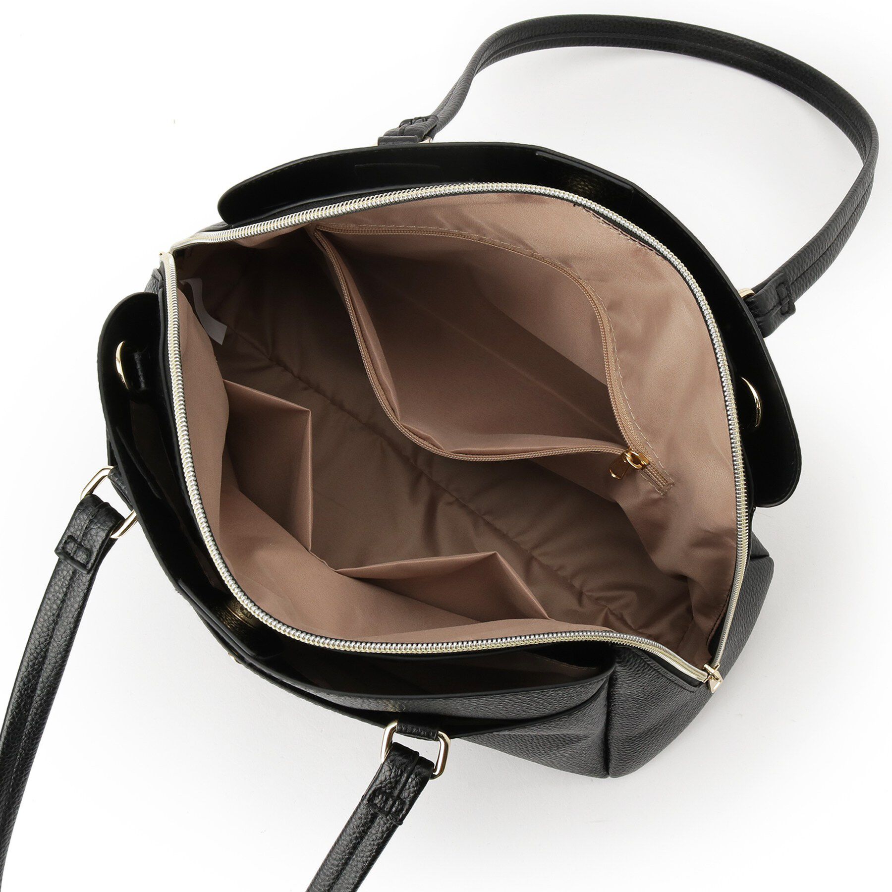 SHOO･LA･RUE「【軽量/2WAY】ロングハンドル ラウンドトートバッグ」|トートバッグ|