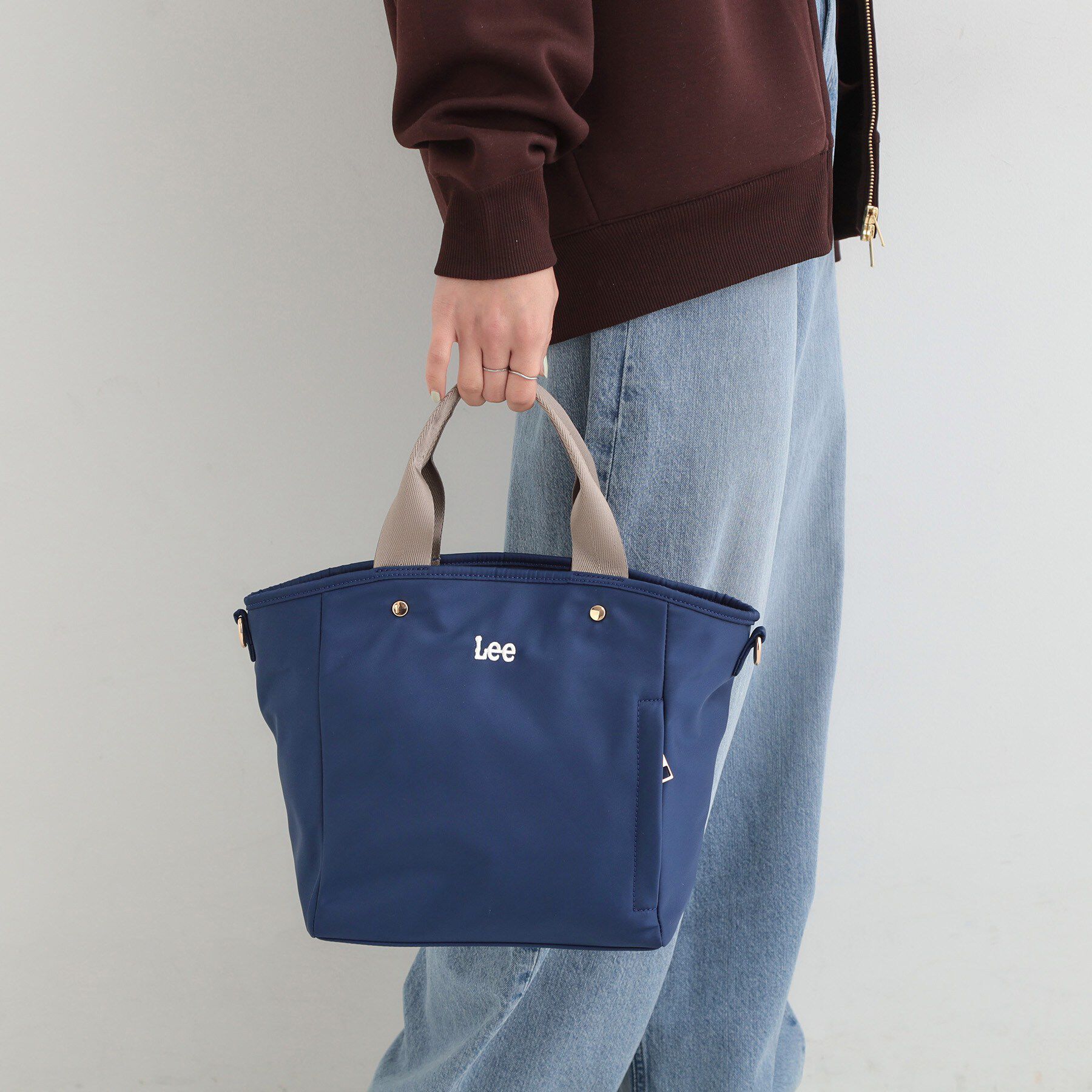 SHOO･LA･RUE「【Lee別注／撥水】6ポケットトートバッグ」|トートバッグ|