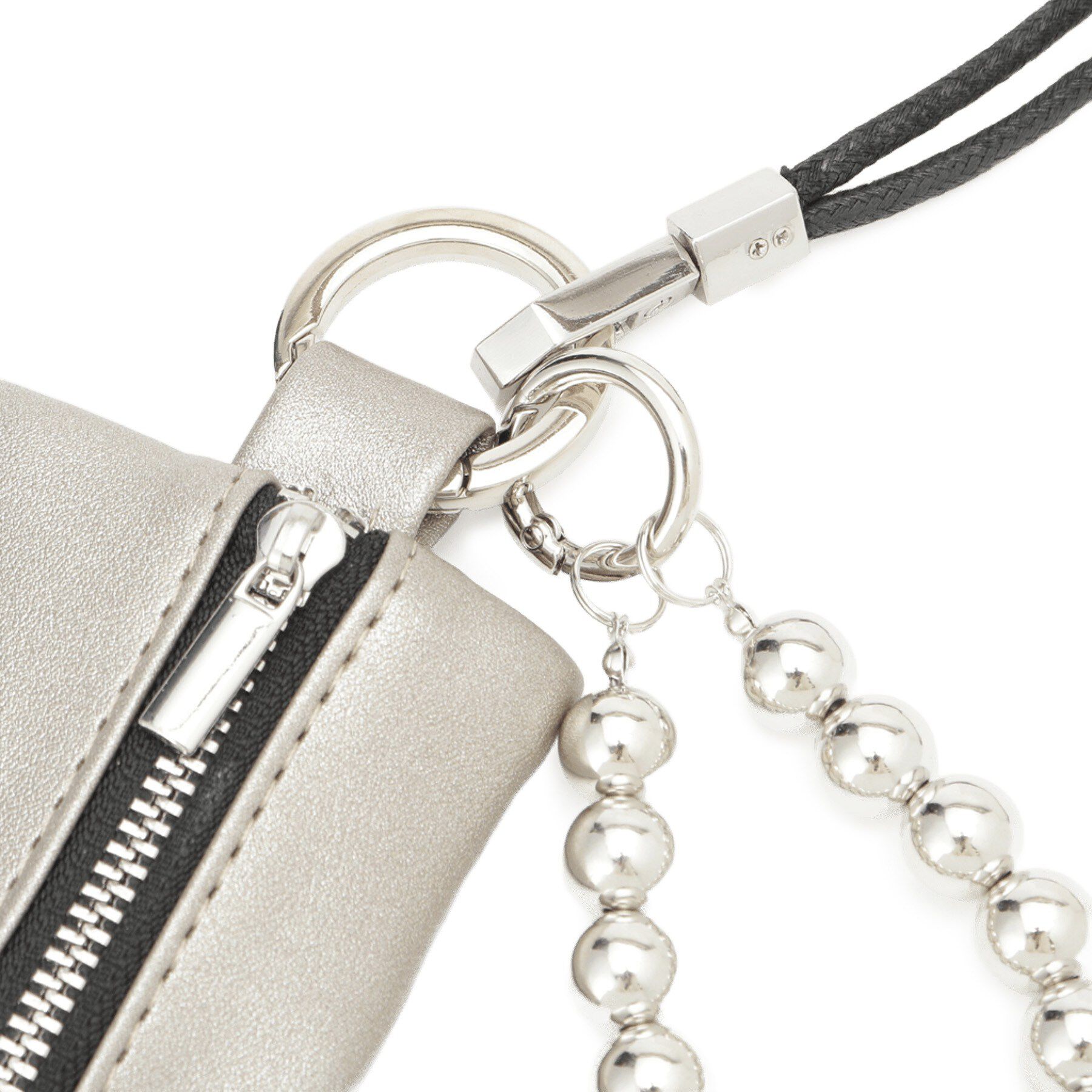 SHOO･LA･RUE「ジップポーチストラップ」|キーケース|