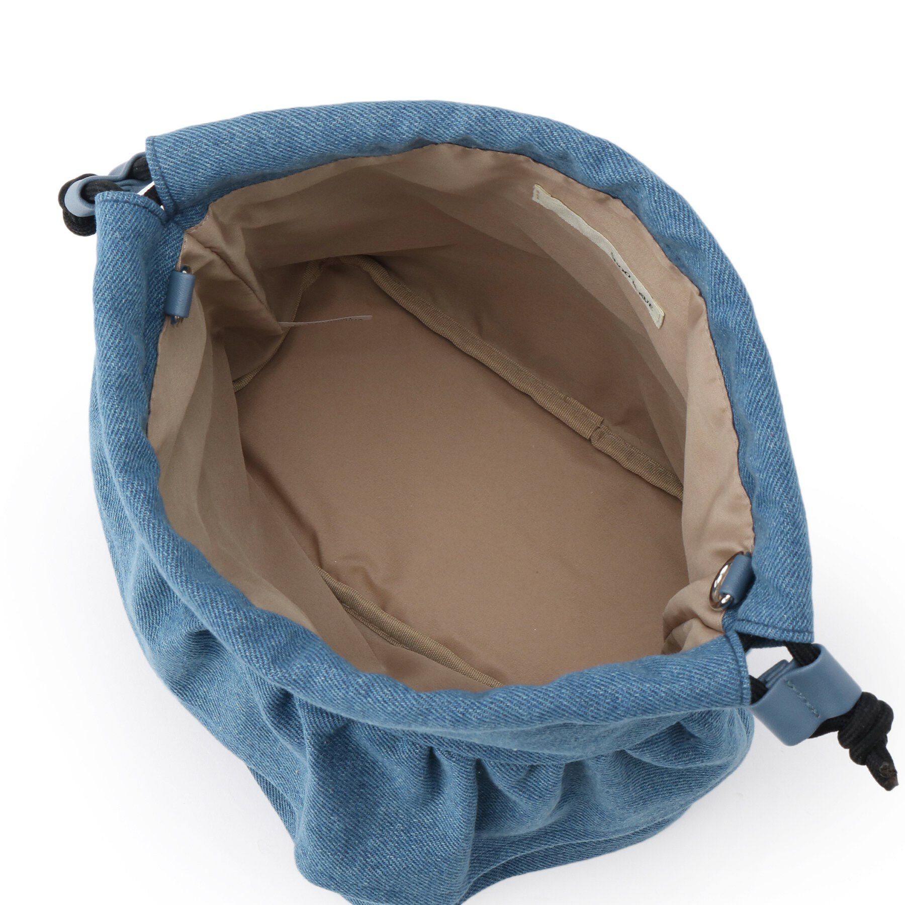 SHOO･LA･RUE「デニム巾着ショルダーバッグ」|ショルダー・メッセンジャー|