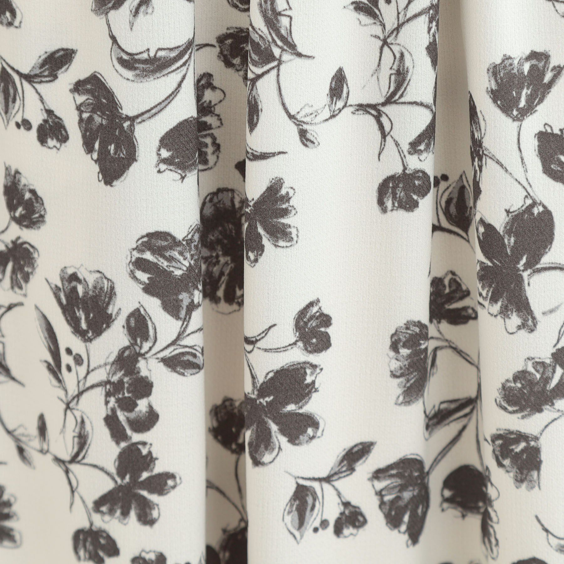 SHOO･LA･RUE「【着丈選べる】ふんわり揺れる アソート柄フレアスカート」|スカート|