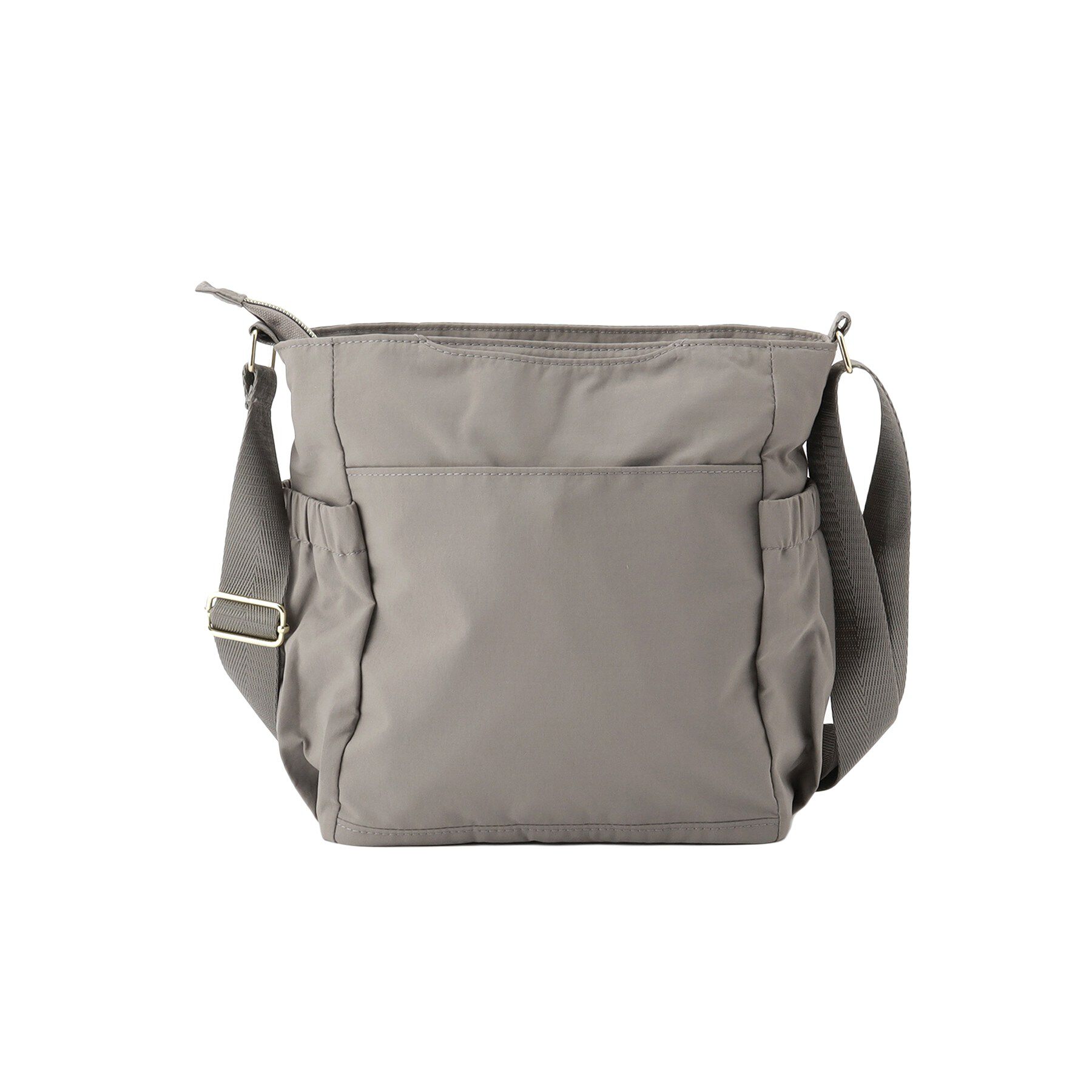 SHOO･LA･RUE「【撥水】縦ファスナー8ポケットショルダーバッグ」|ショルダー・メッセンジャー|