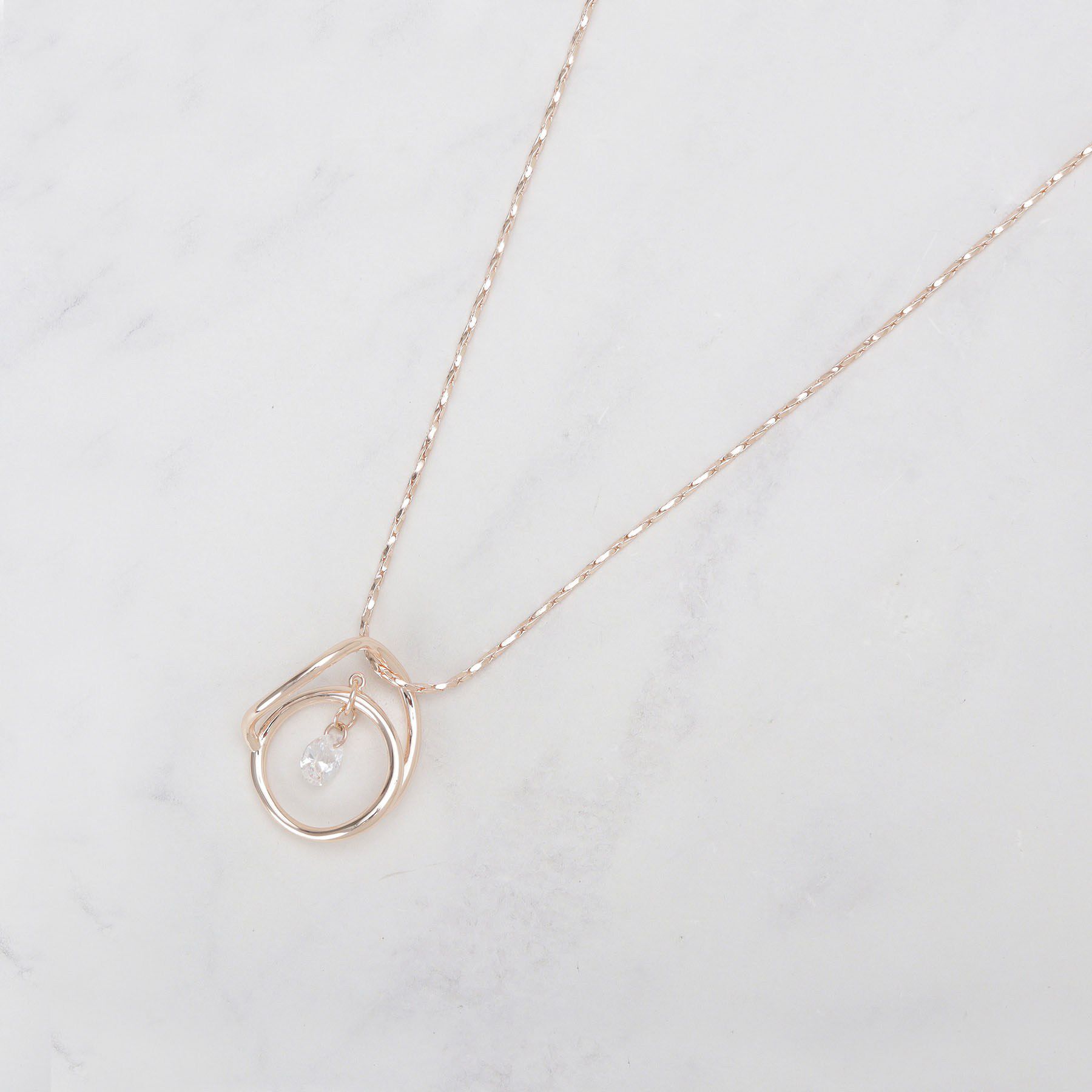 SHOO･LA･RUE「【2WAY】ゆれるきらきらネックレス」|ネックレス|