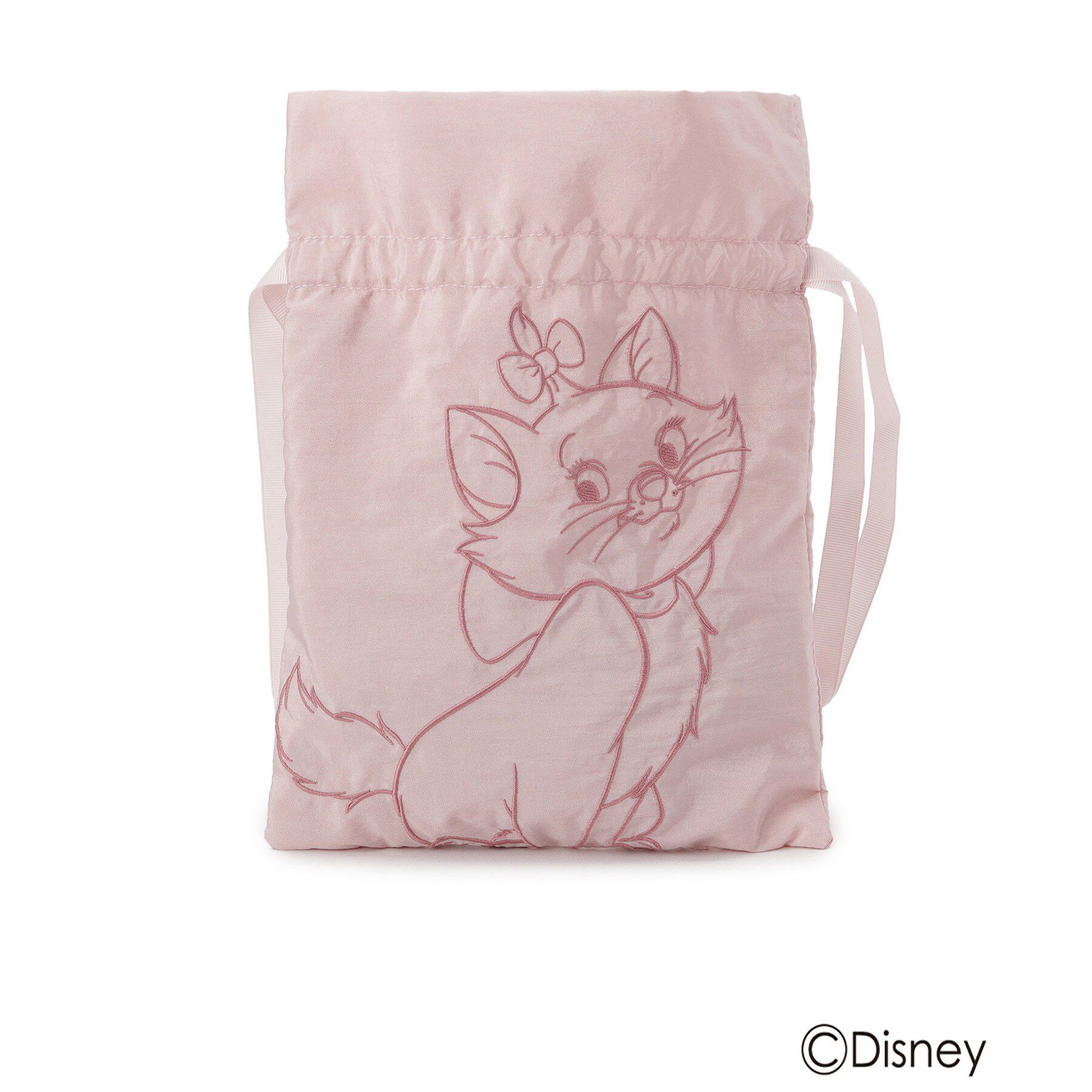 SHOO･LA･RUE「【Disney】キャット刺繍巾着」|ポーチ|
