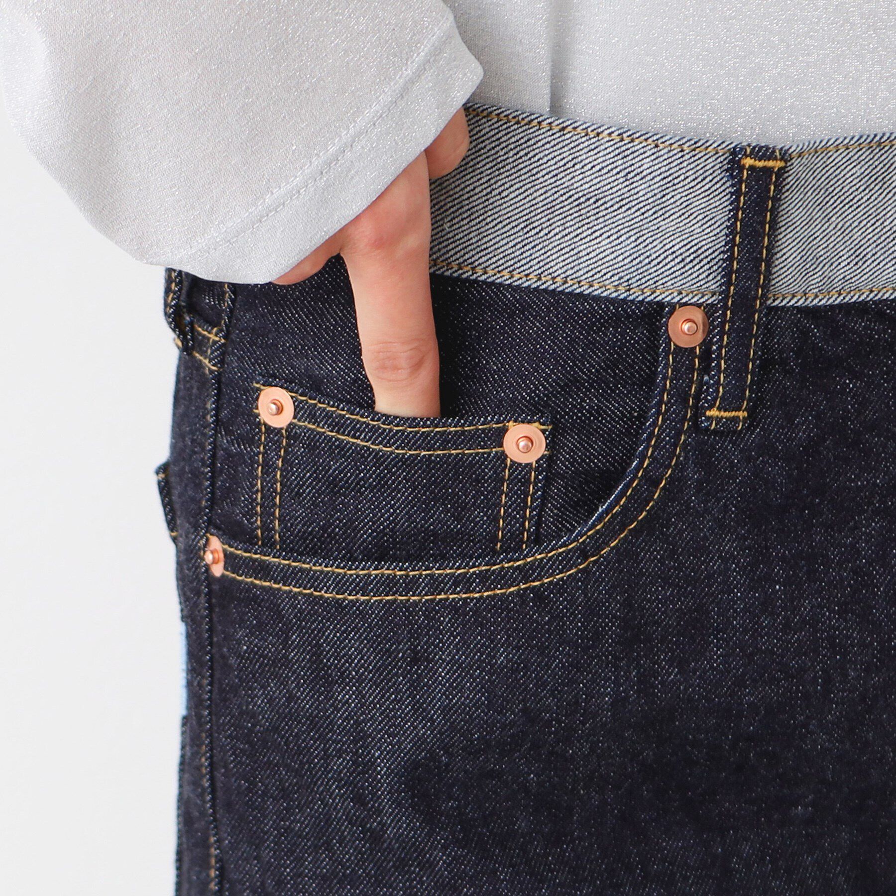 Dessin「【ユニセックス・日本製】セルビッジデニム」|デニム|