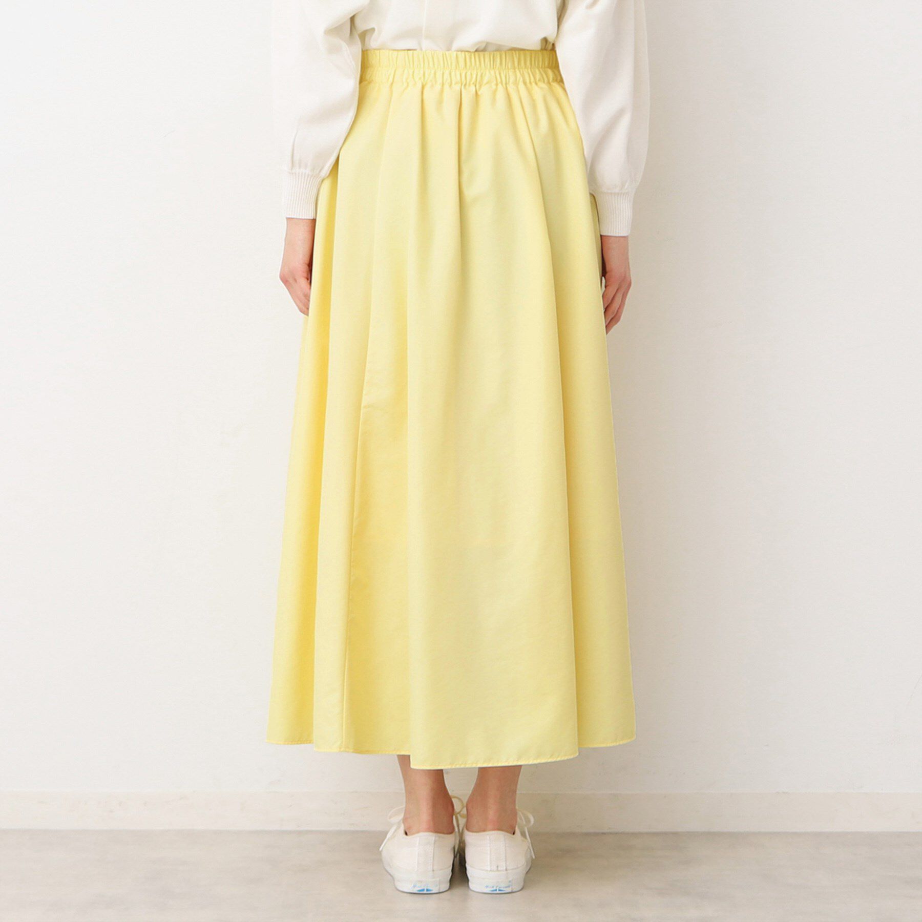 Dessin「【ウエストゴム・洗える】タックギャザースカート（S～L）」|スカート|
