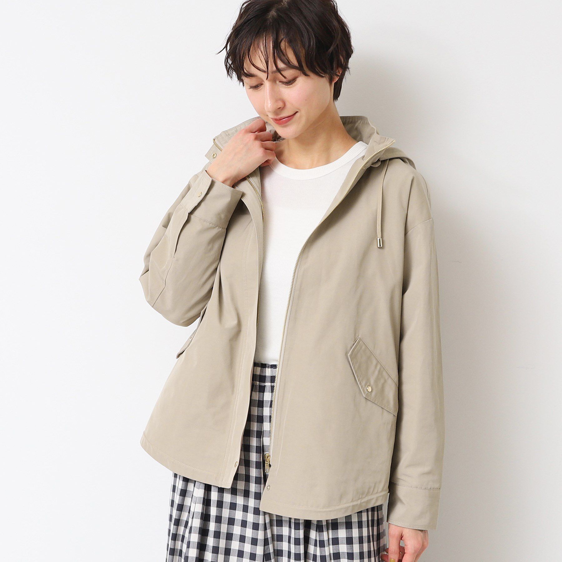 Dessin「【撥水・洗える】2WAYマウンテンパーカ（S～L）」|ブルゾン・スタジャン|