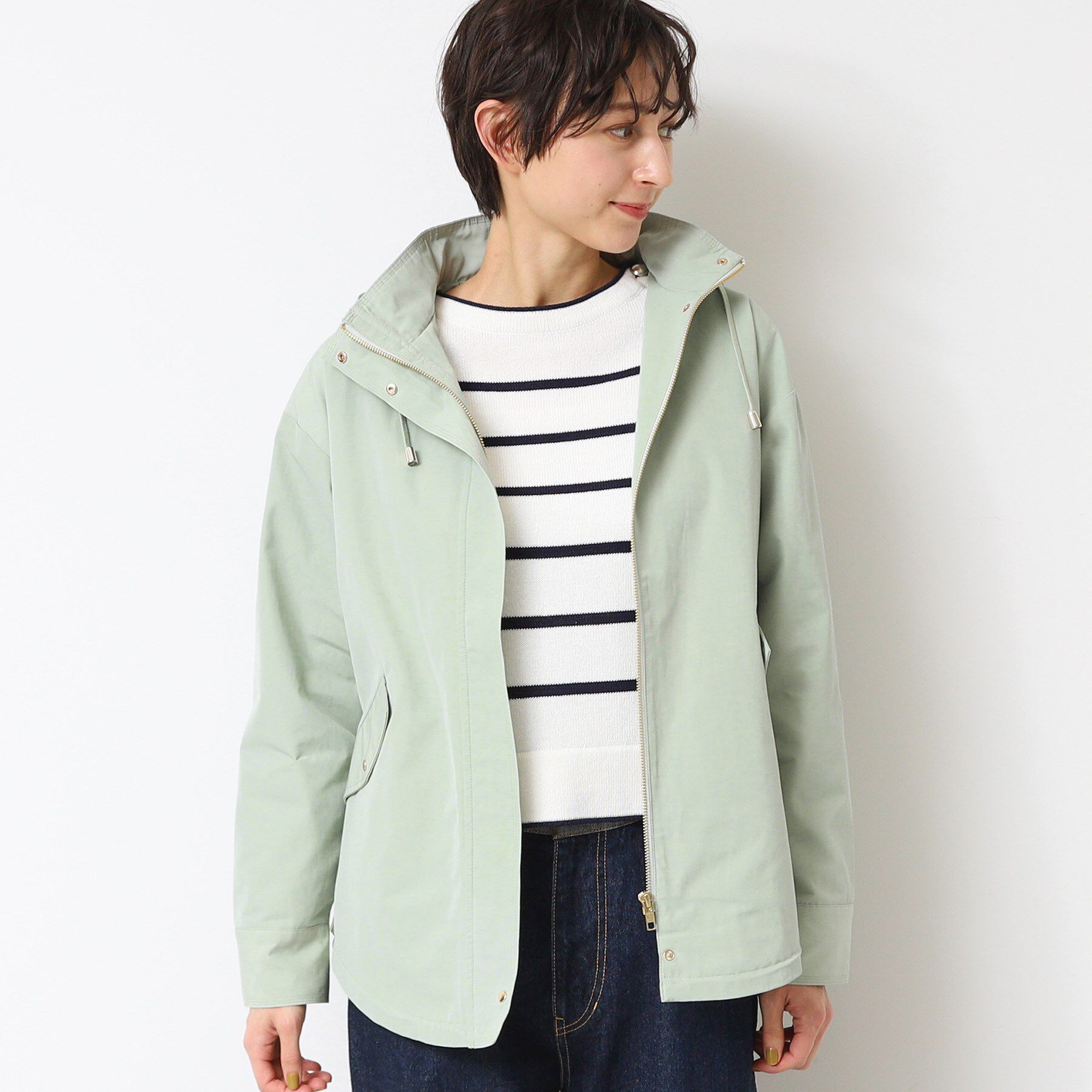 Dessin「【撥水・洗える】2WAYマウンテンパーカ（S～L）」|ブルゾン・スタジャン|