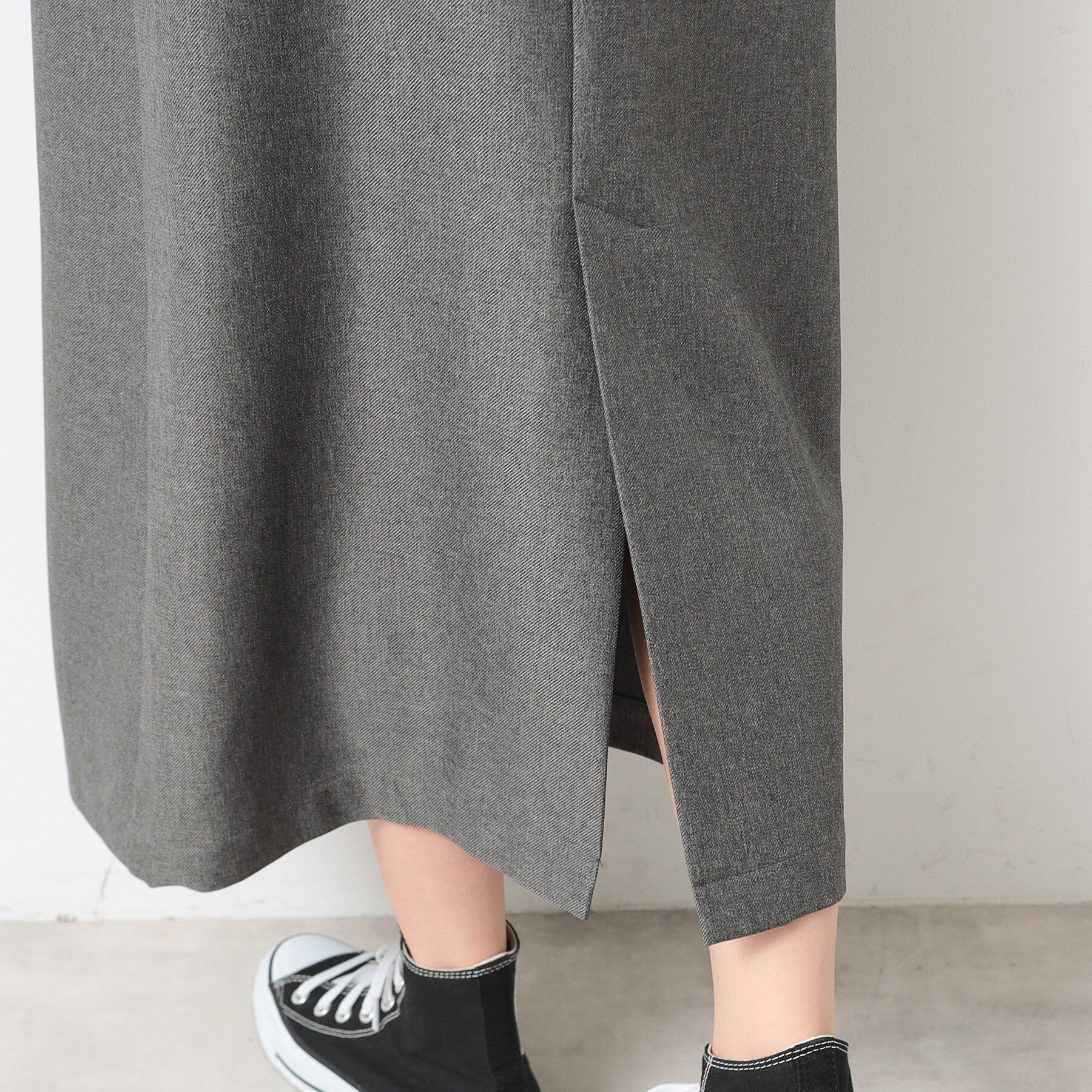 Dessin「【洗える】フロントジップジャンパースカート」|ワンピース|