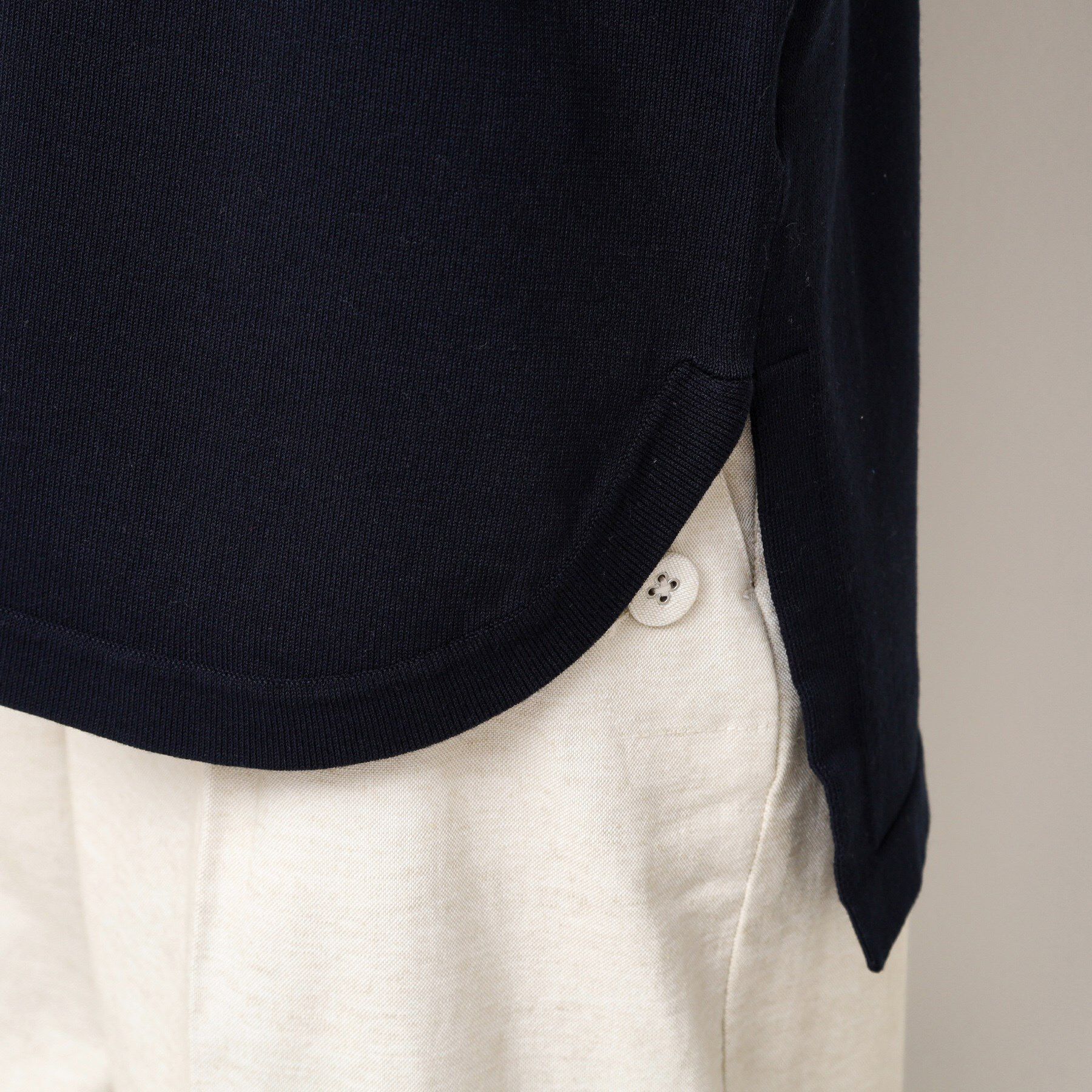 Dessin「【洗える】スリーブボーダーニット（S～L）」|ニット・セーター|