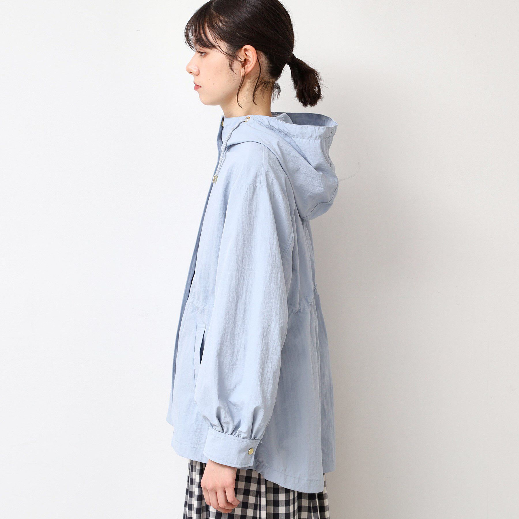 Dessin「ドロストフーデットライトブルゾン（S～L）」|ブルゾン・スタジャン|