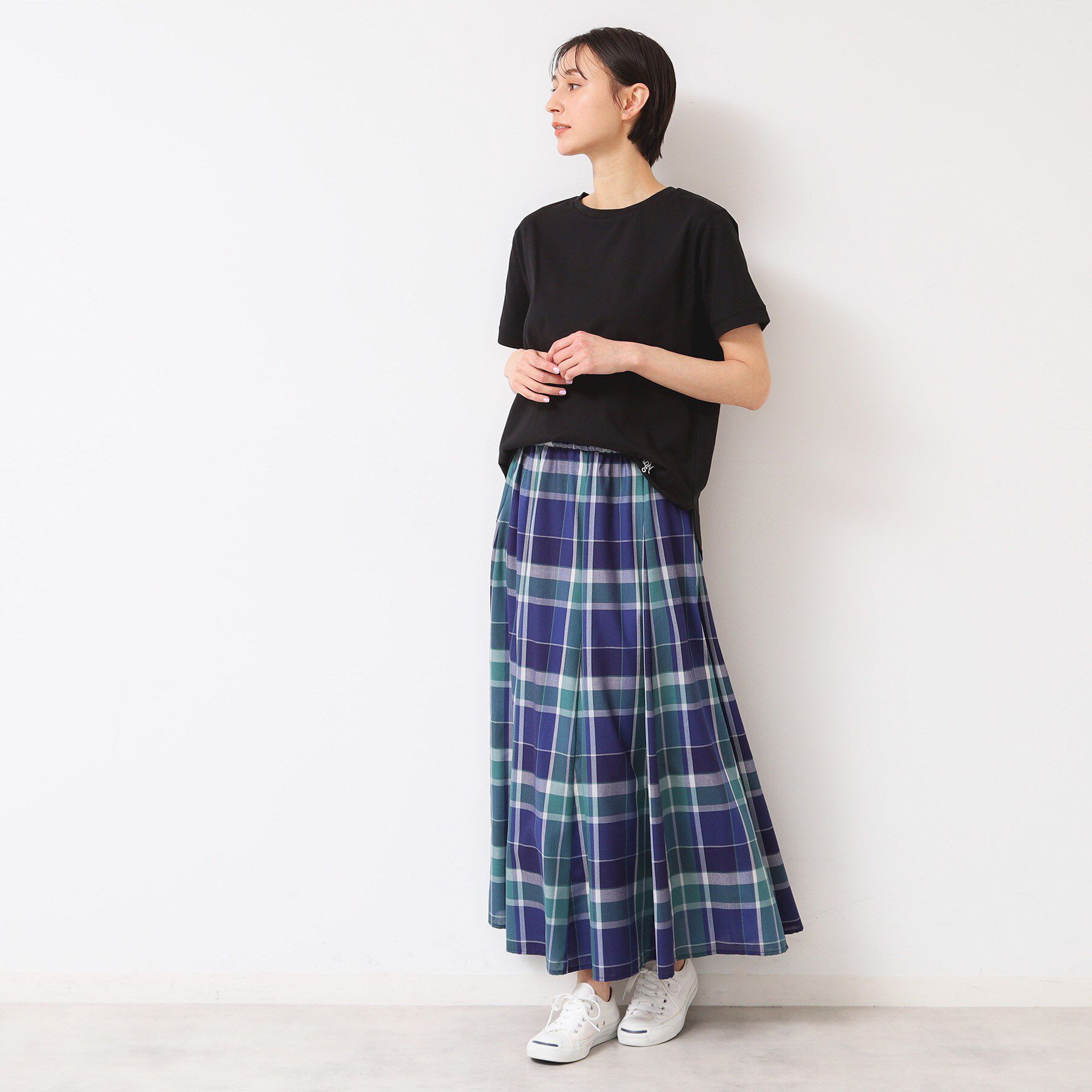 Dessin「【レイヤード・1枚着・プチプラ】シャツテールTシャツ（XS～L）」|Tシャツ・カットソー|