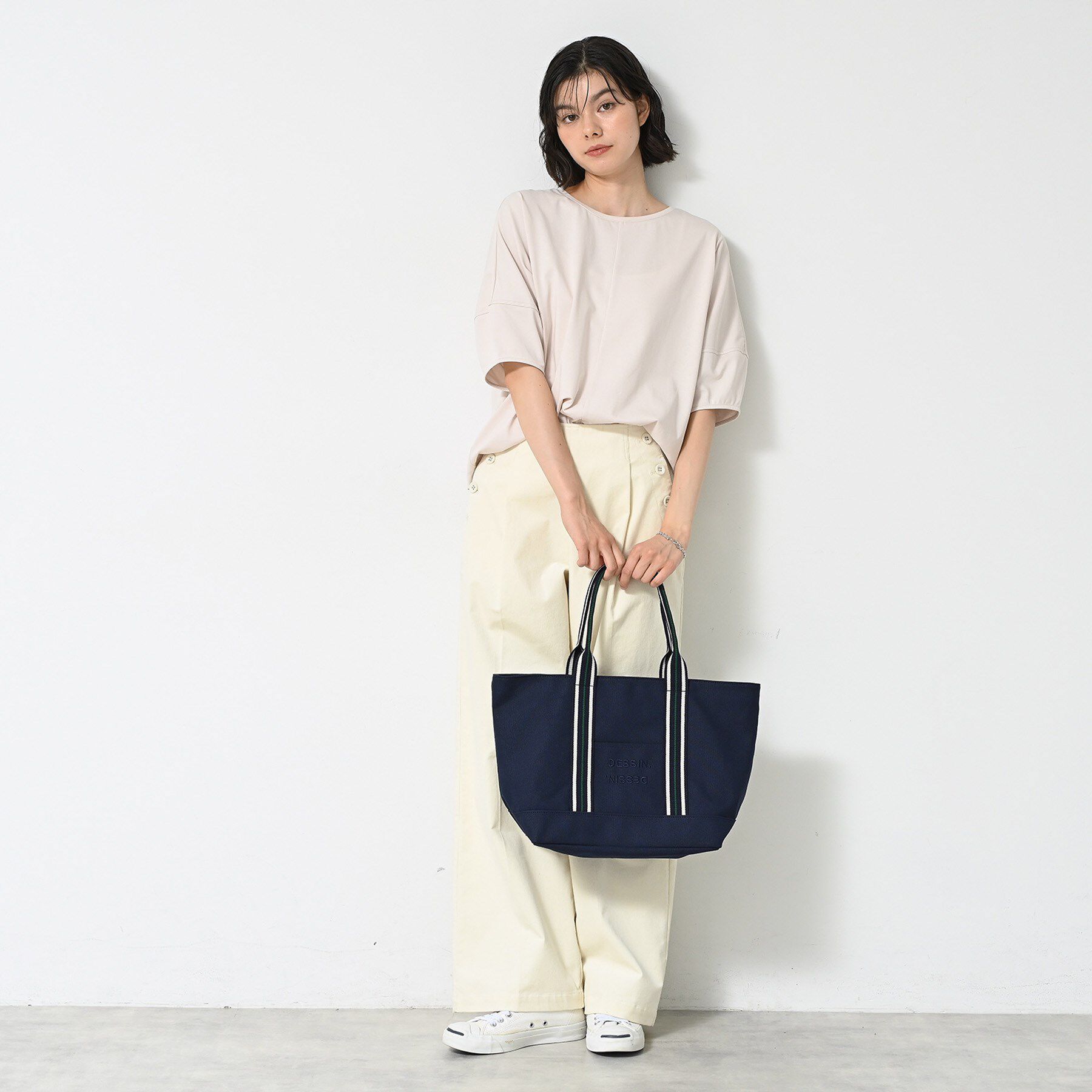 Dessin「【A4収納可】テープトートバッグM」|トートバッグ|