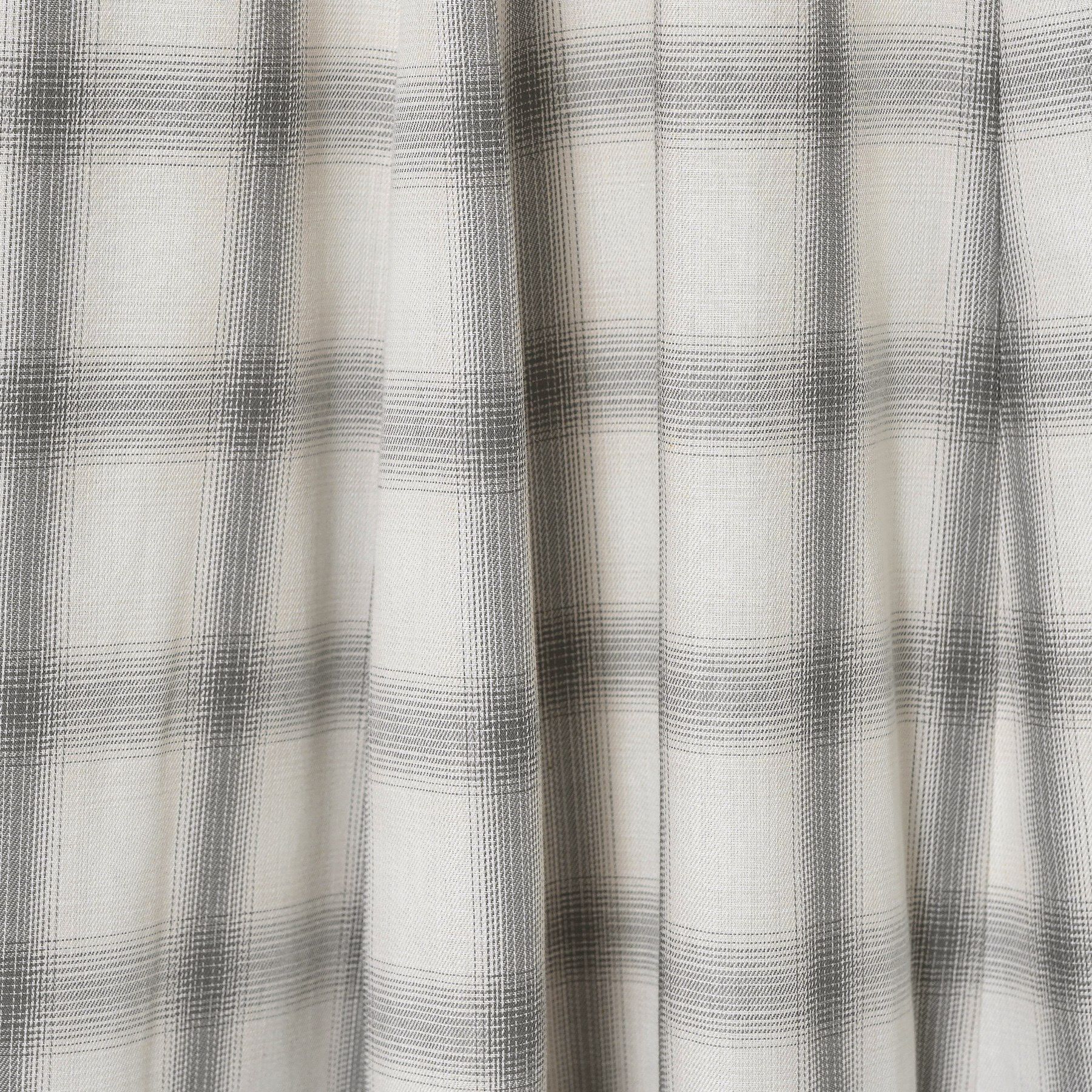 Dessin「【ウエストゴム・洗える】オンブレーチェック柄スカート」|スカート|