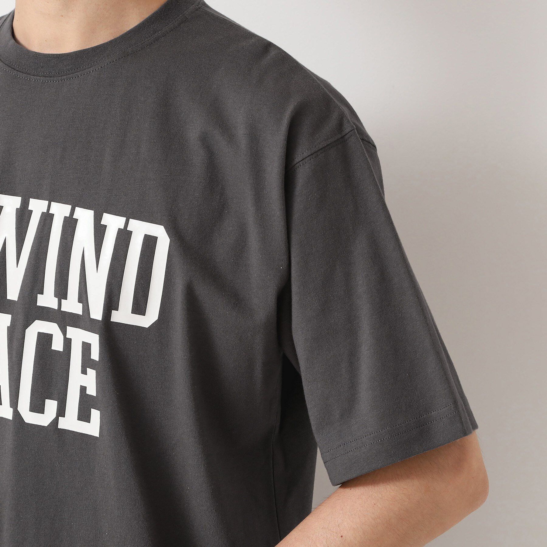 Dessin「【洗える】オーガニックコットン ロゴプリントTシャツ」|Tシャツ・カットソー|