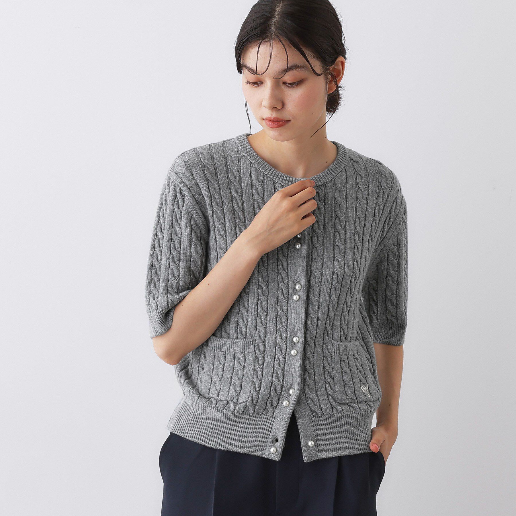 Dessin「ケーブルカーディガン」|カーディガン|
