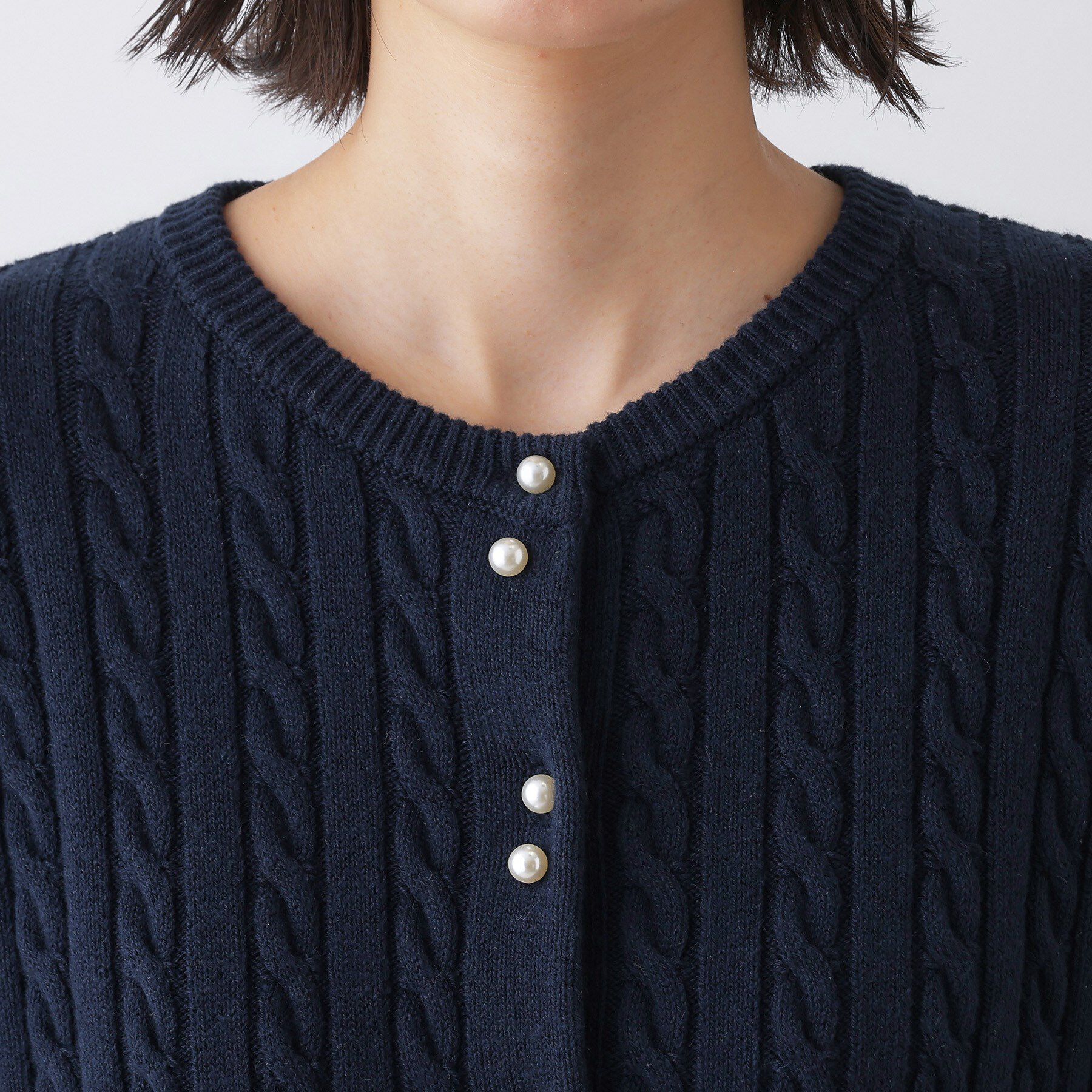 Dessin「ケーブルカーディガン」|カーディガン|