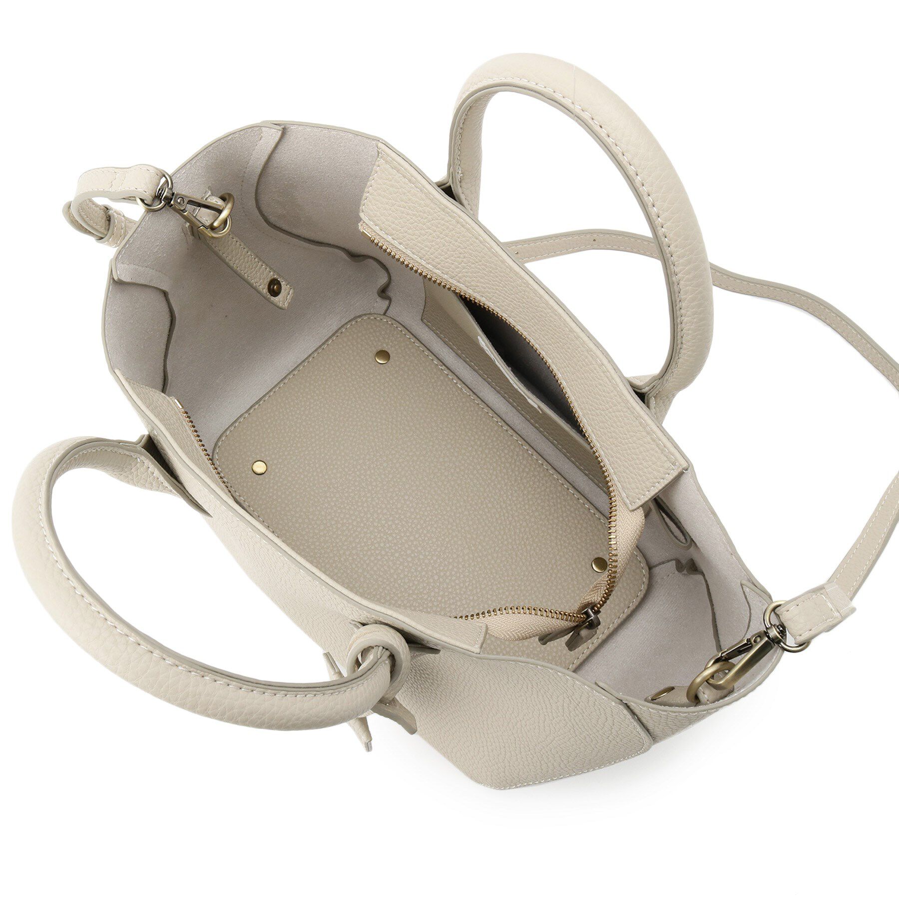 Dessin「【2WAY】シュリンク合皮トートバッグ」|トートバッグ|