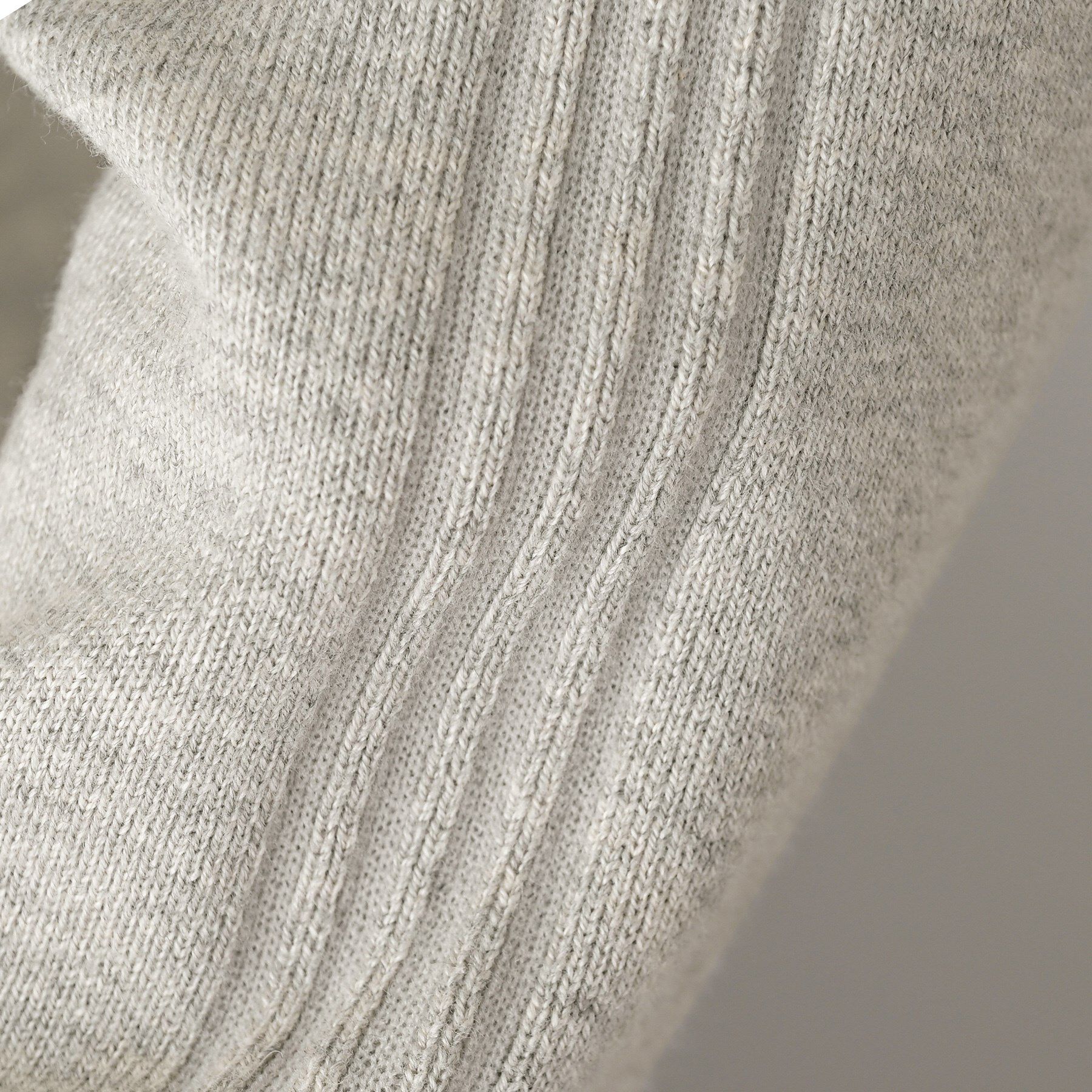 Dessin「【洗える】カシミヤブレンドスウェットライクニット」|ニット・セーター|